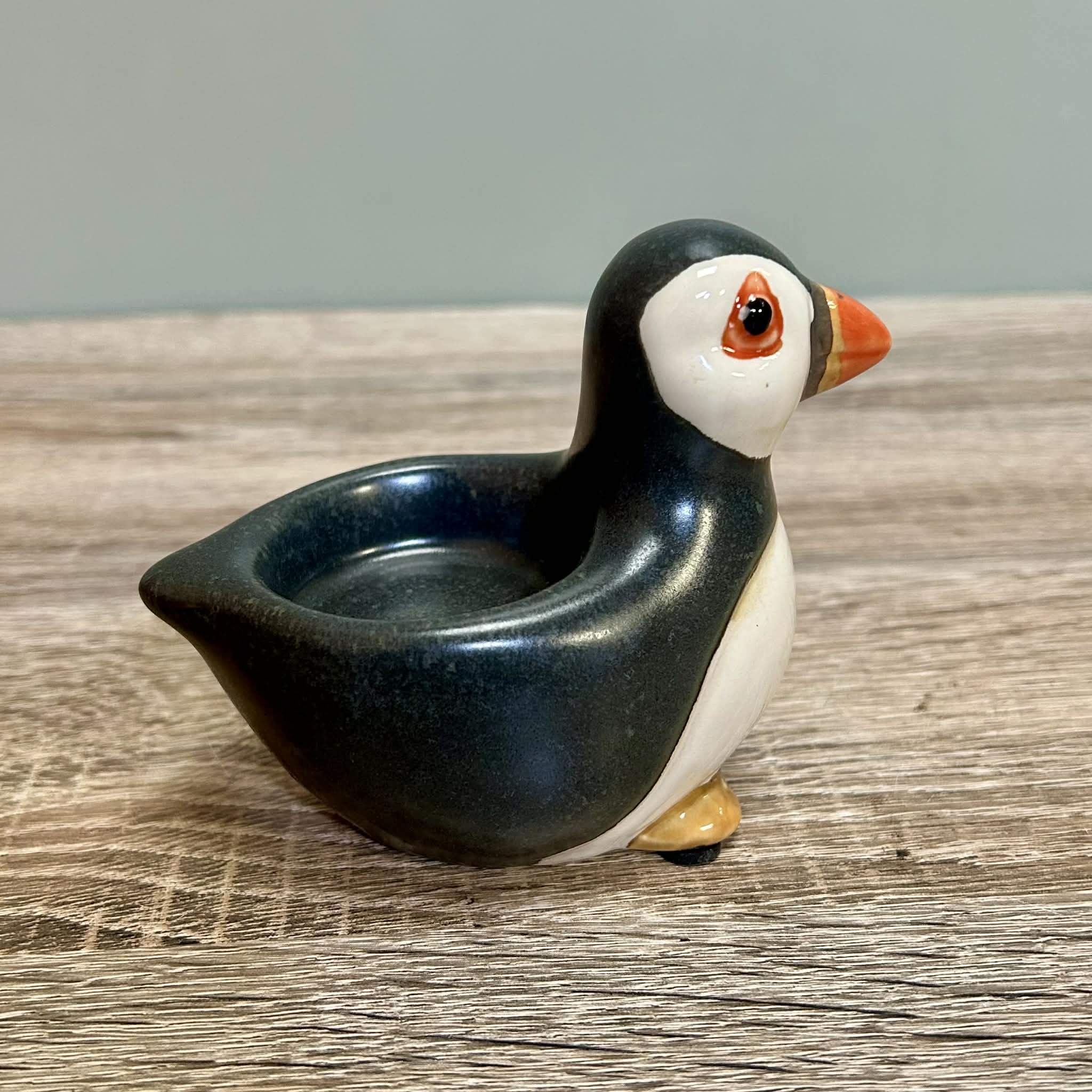 Small Puffin Tealight Holder