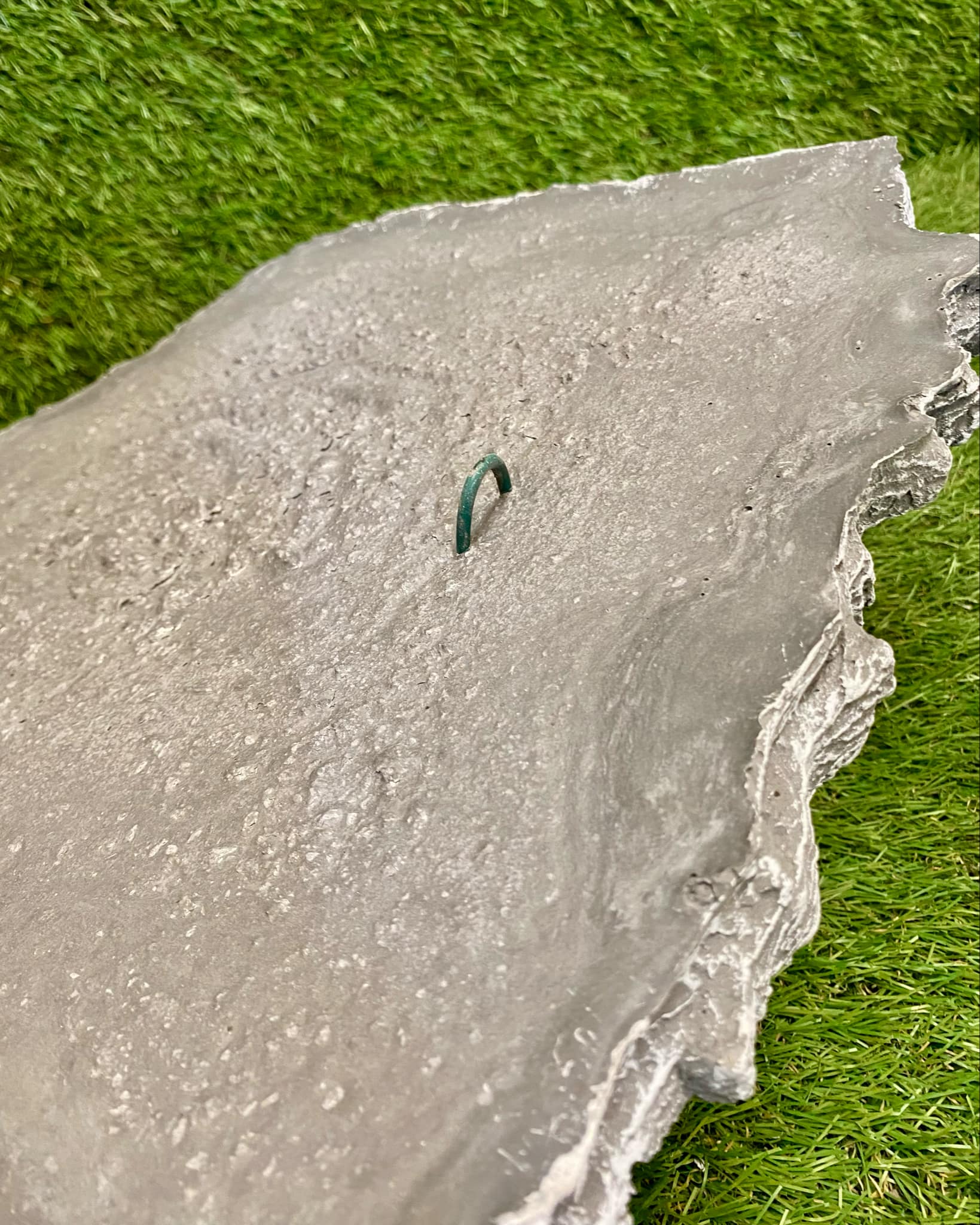 Large Bulldog In Fence Plaque