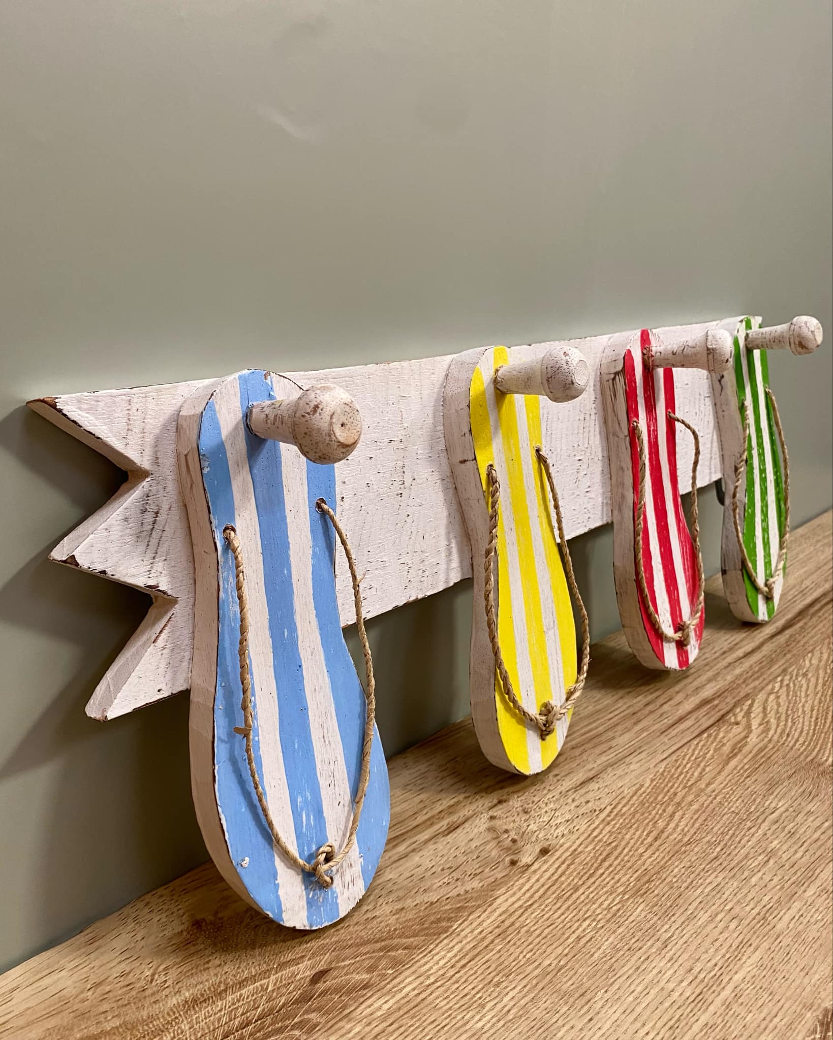 Flip Flop Coat Rack