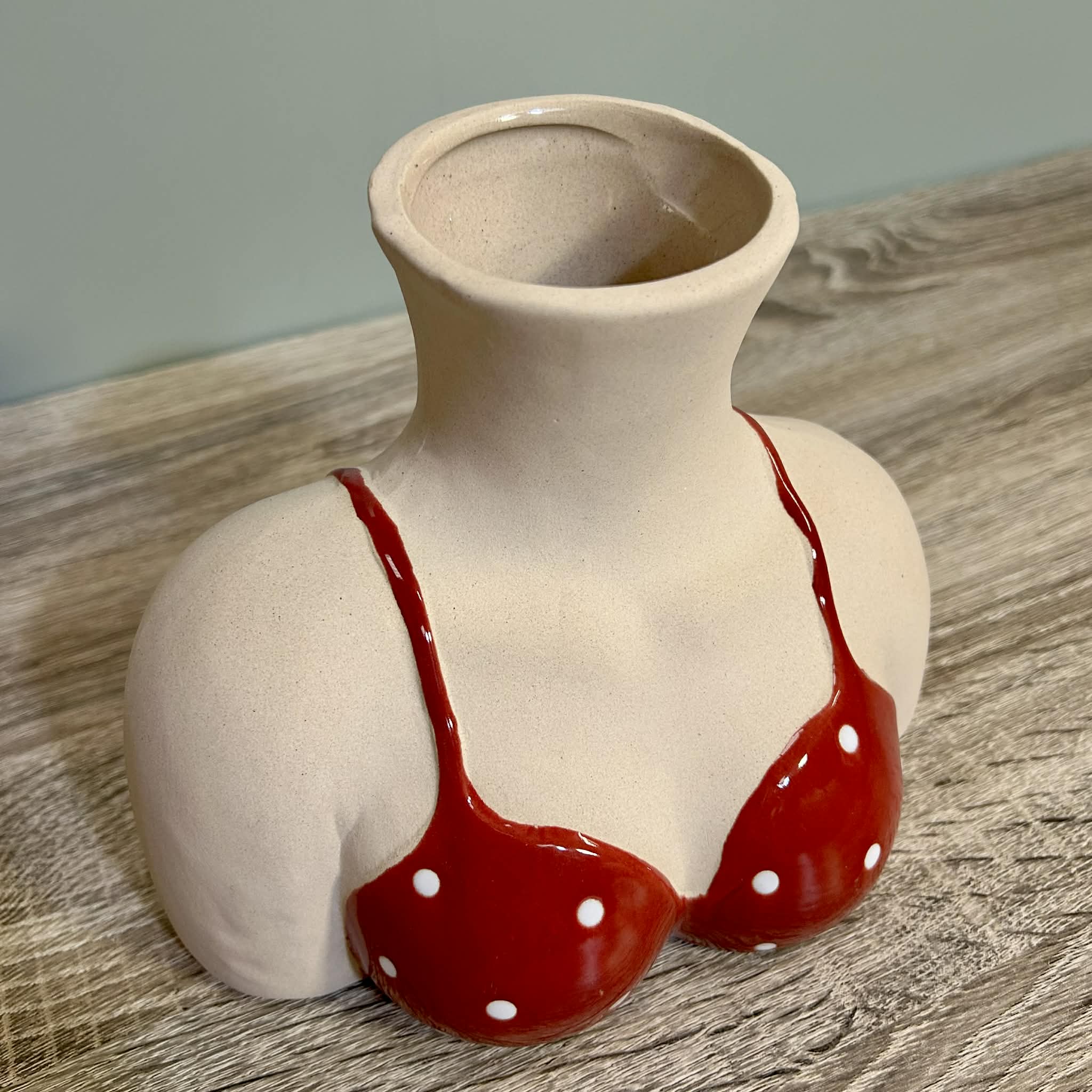 Ceramic Bikini Vase