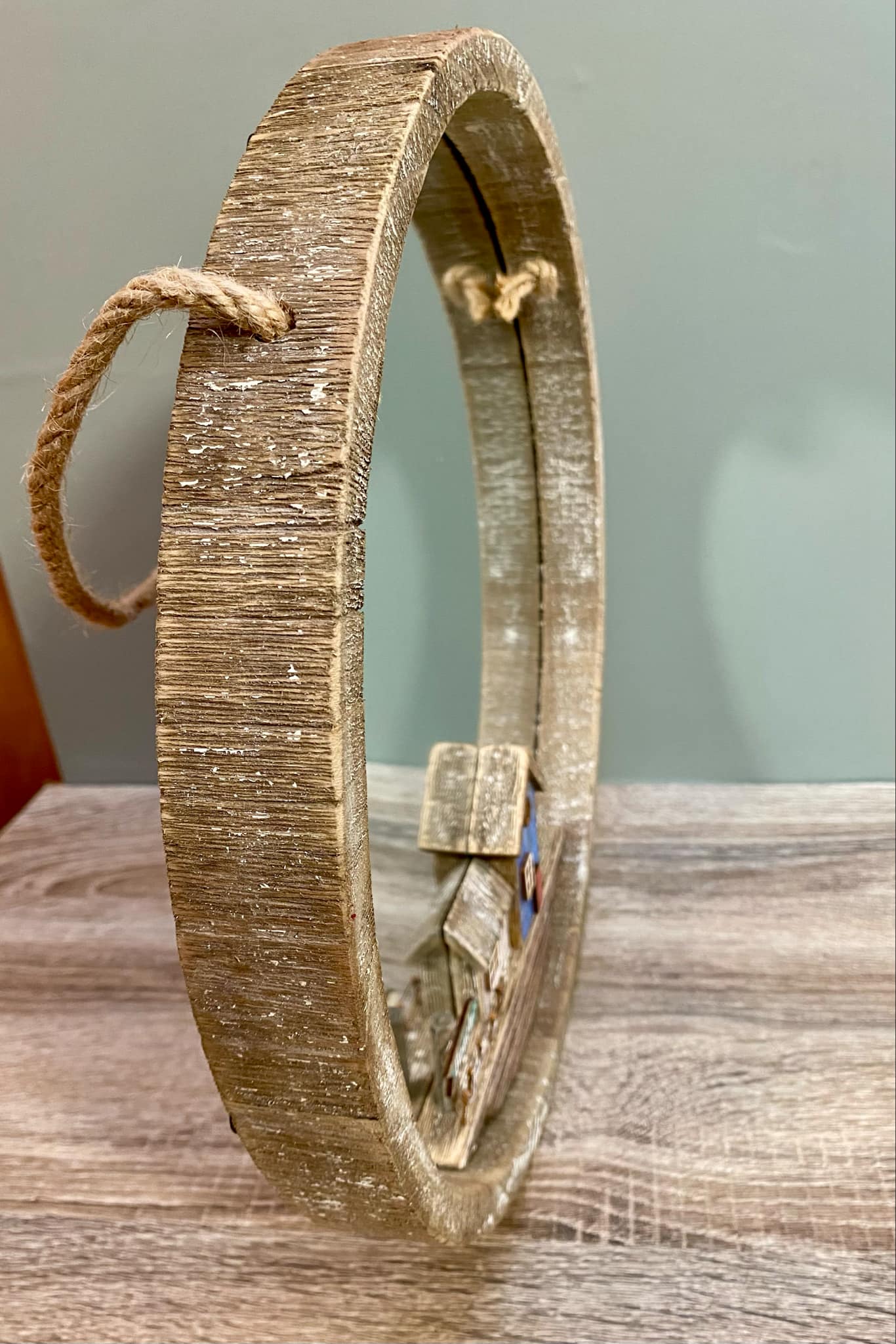 Large Rustic Beach Hut Mirror