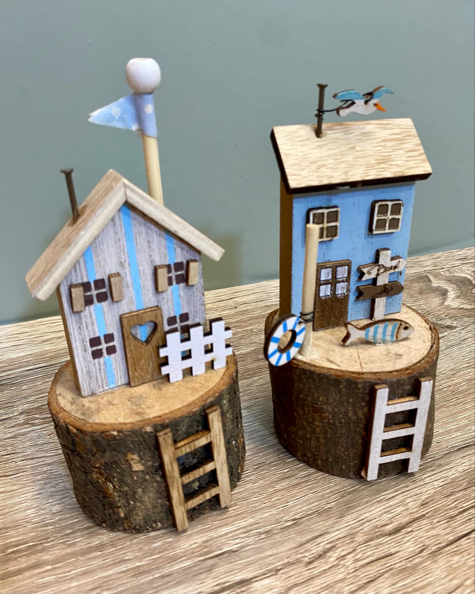 Wooden Coastal Houses