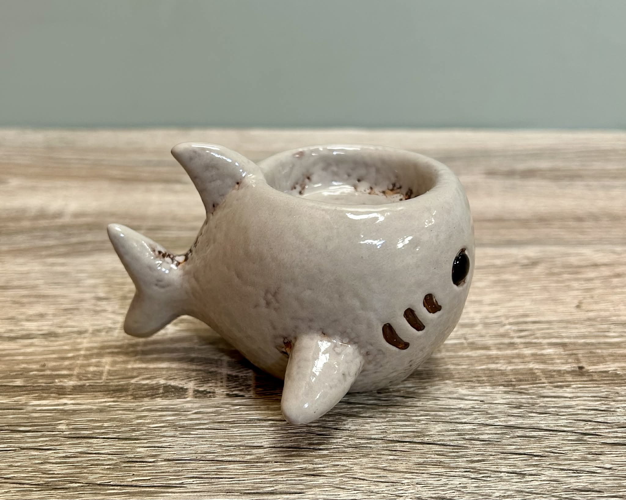 Small Shark Tealight Holder