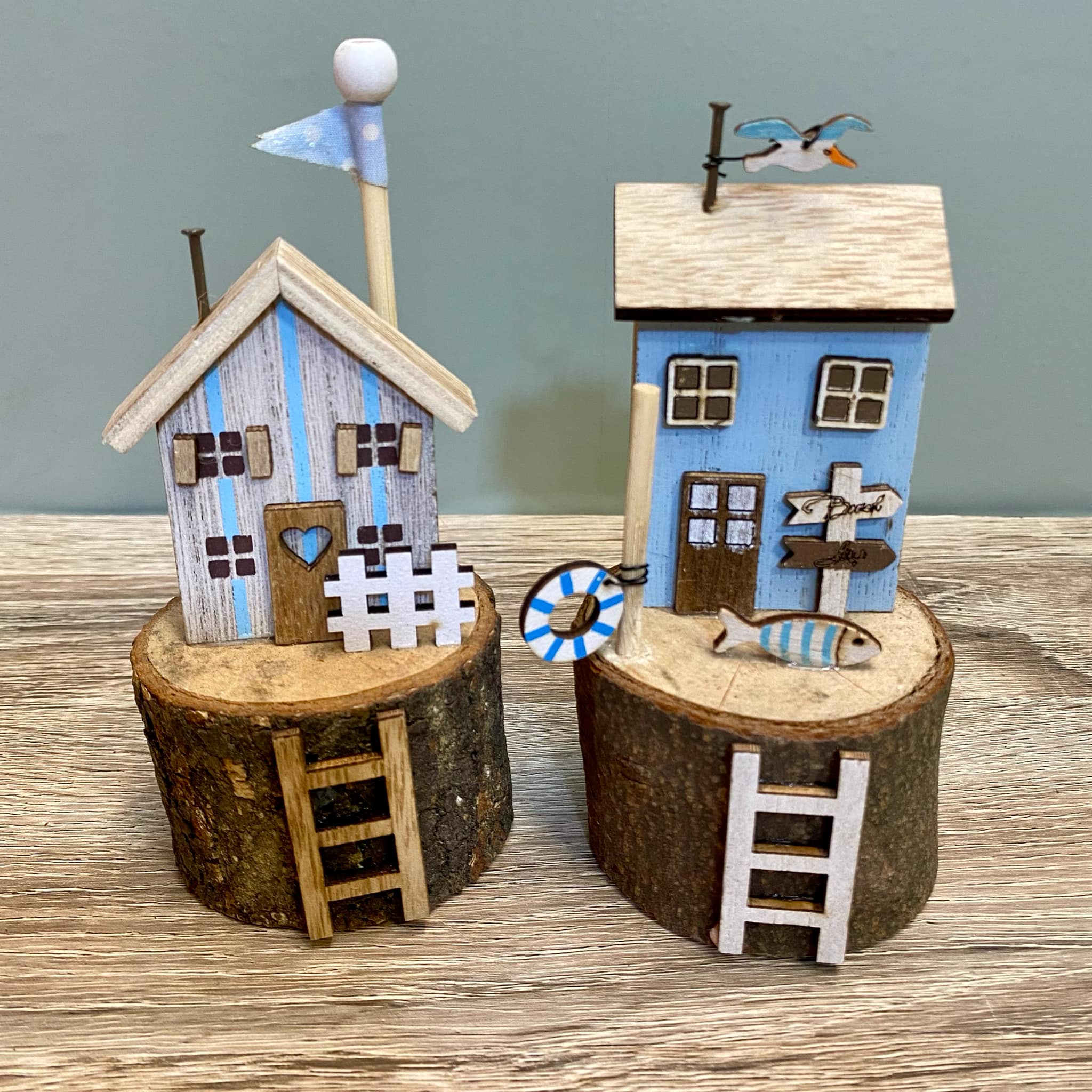 Wooden Coastal Houses