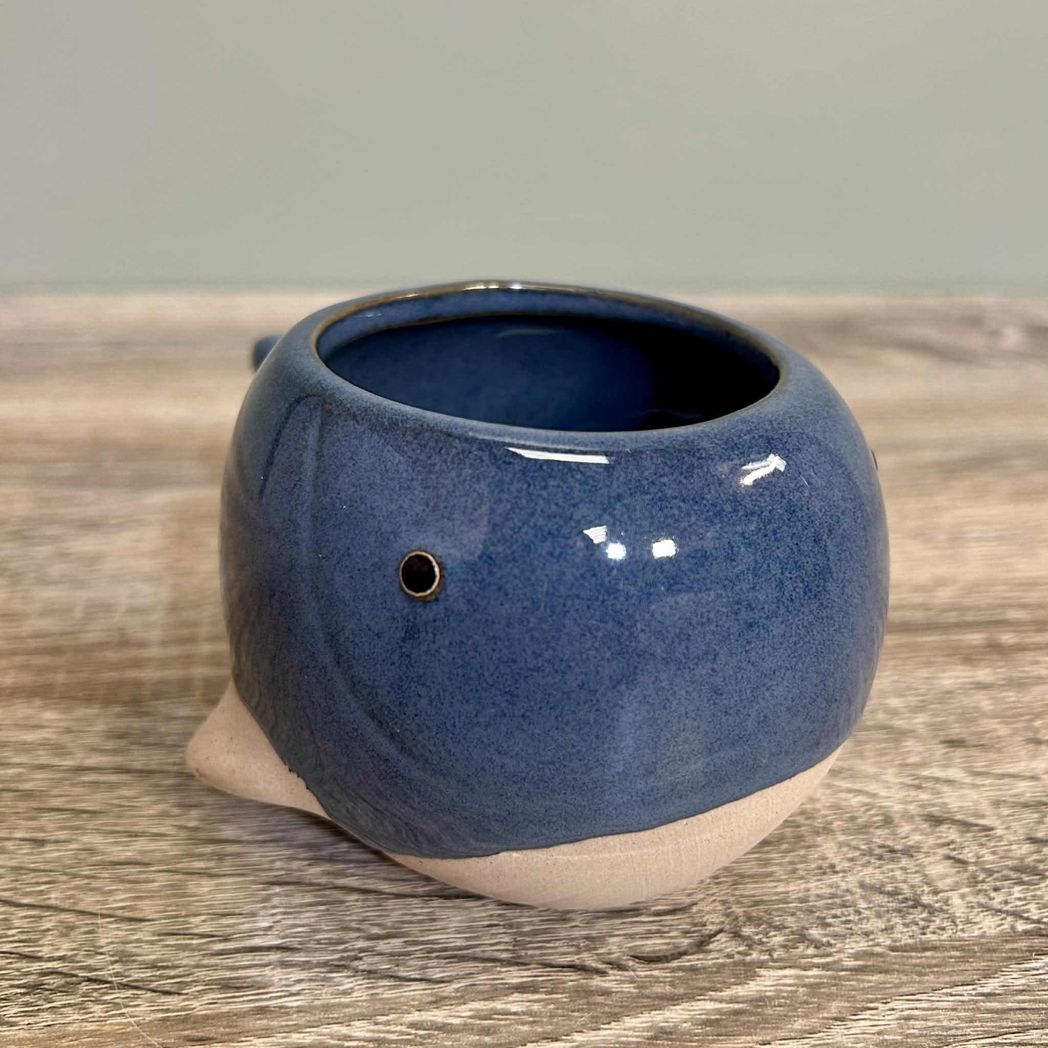Ceramic Small Whale Planter
