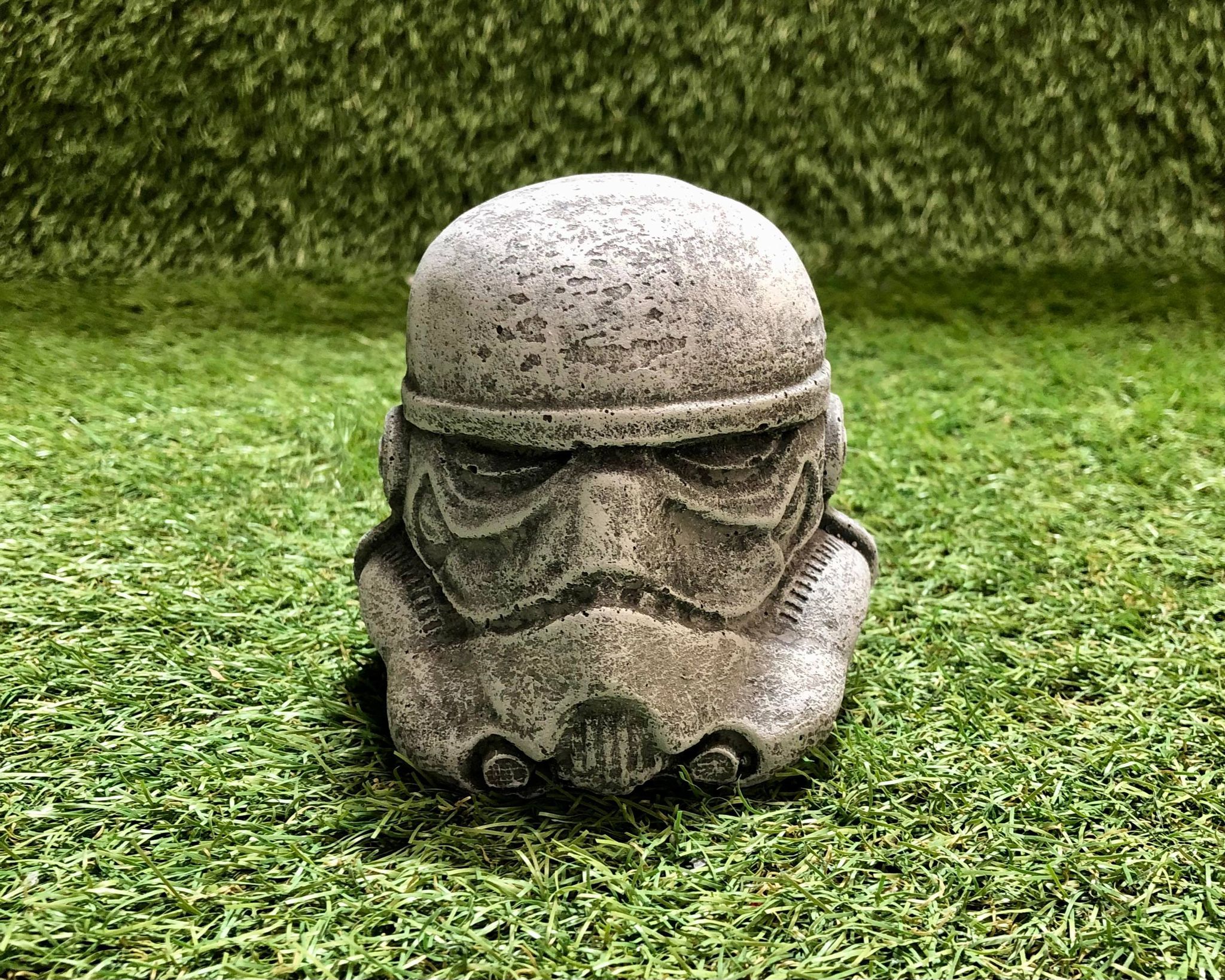 Storm Trooper Helmet Concrete