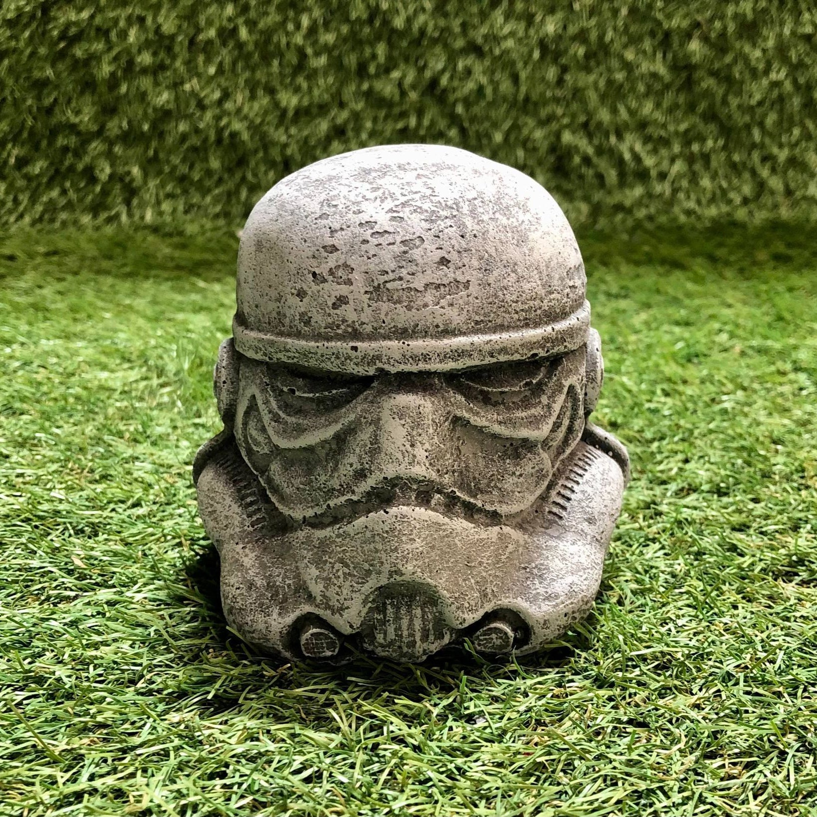Storm Trooper Helmet Concrete
