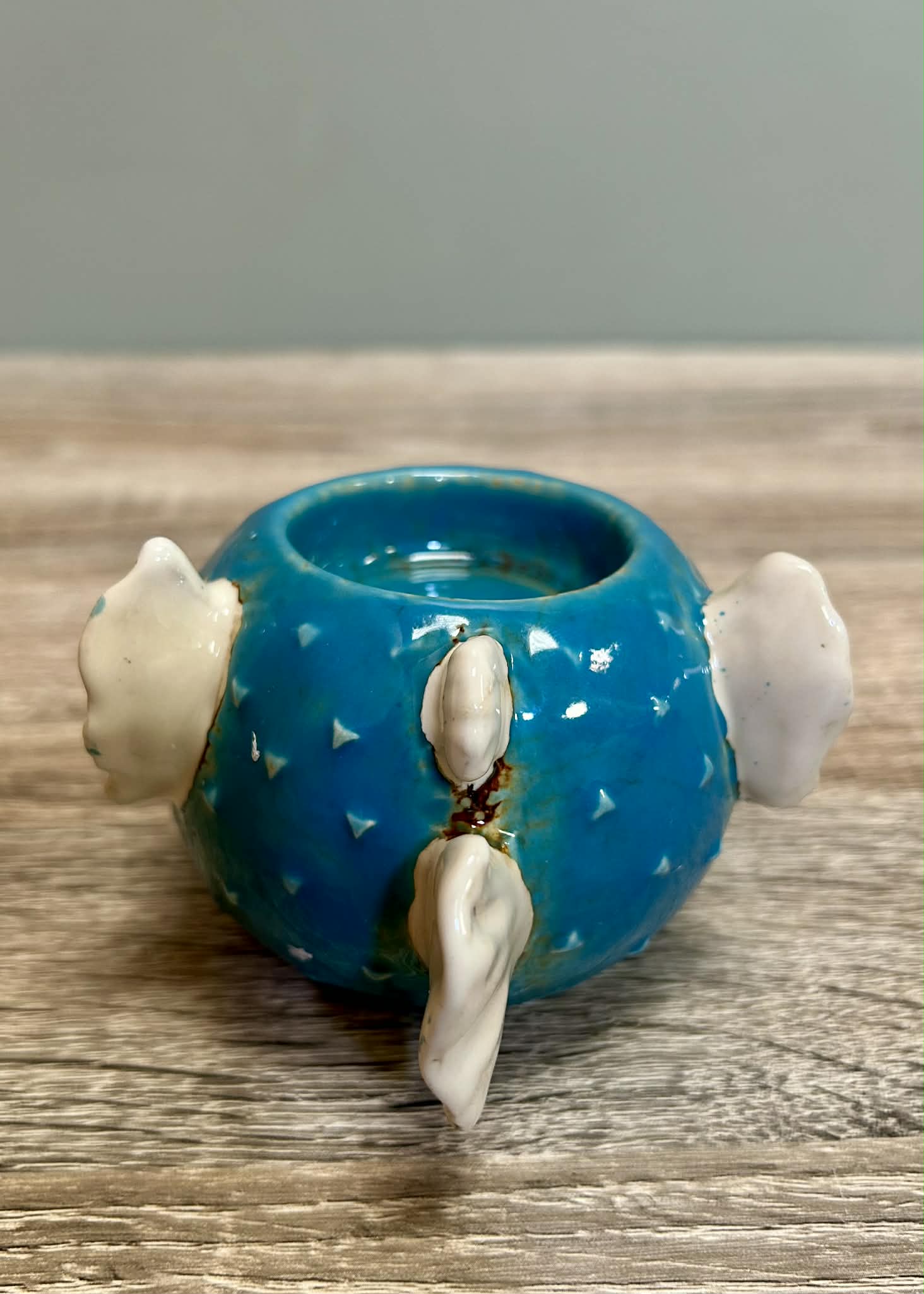 Small Pufferfish Tealight Holder