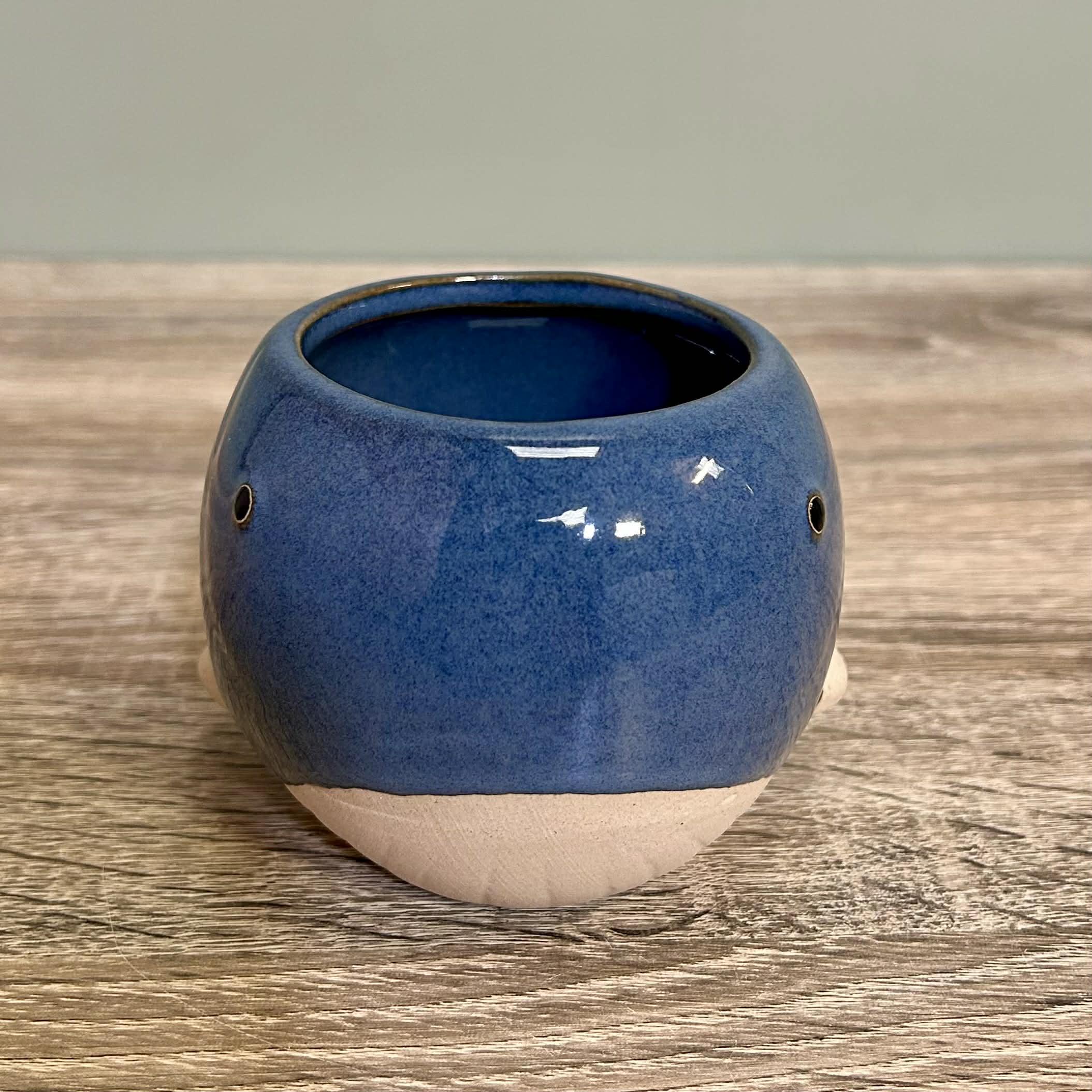 Ceramic Small Whale Planter