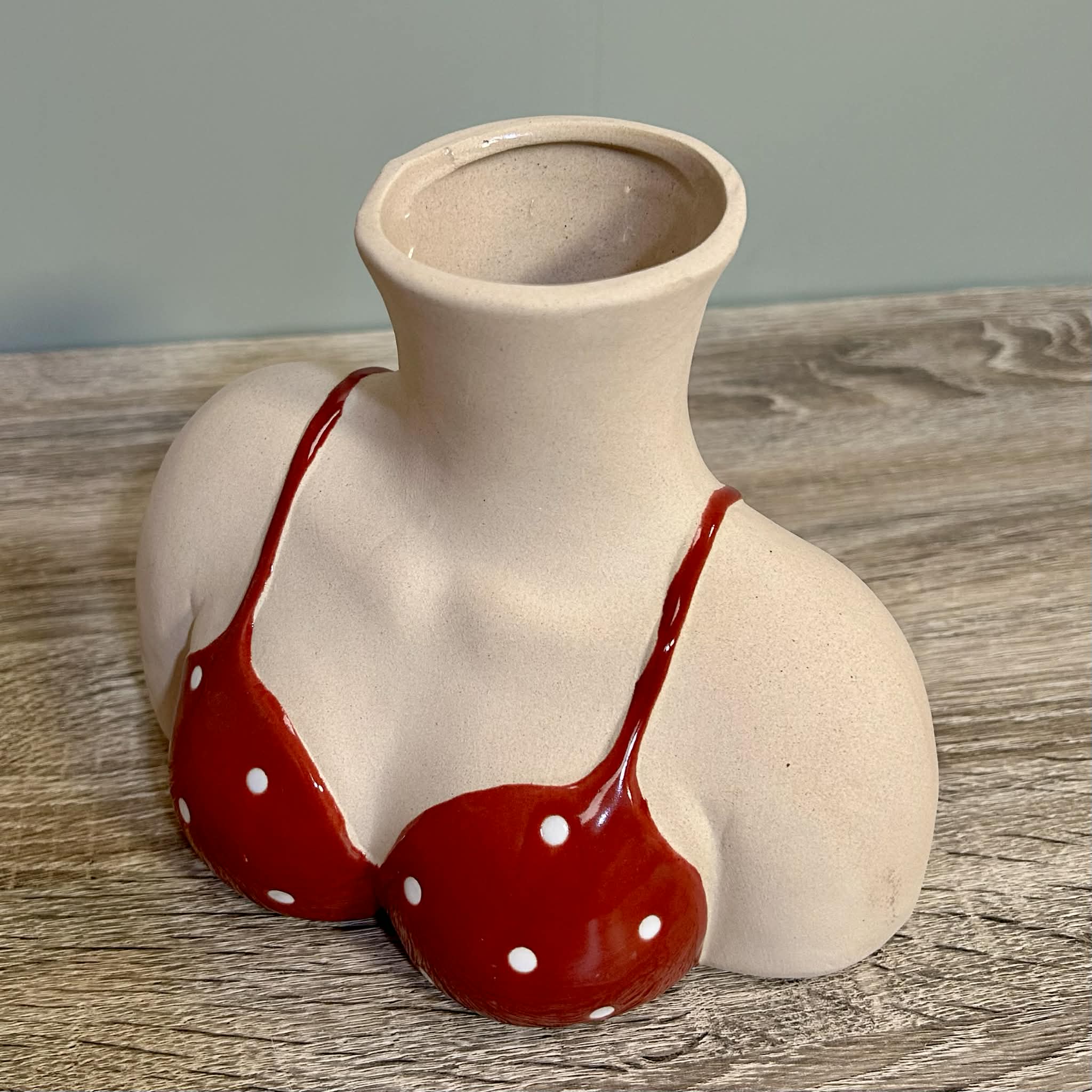 Ceramic Bikini Vase