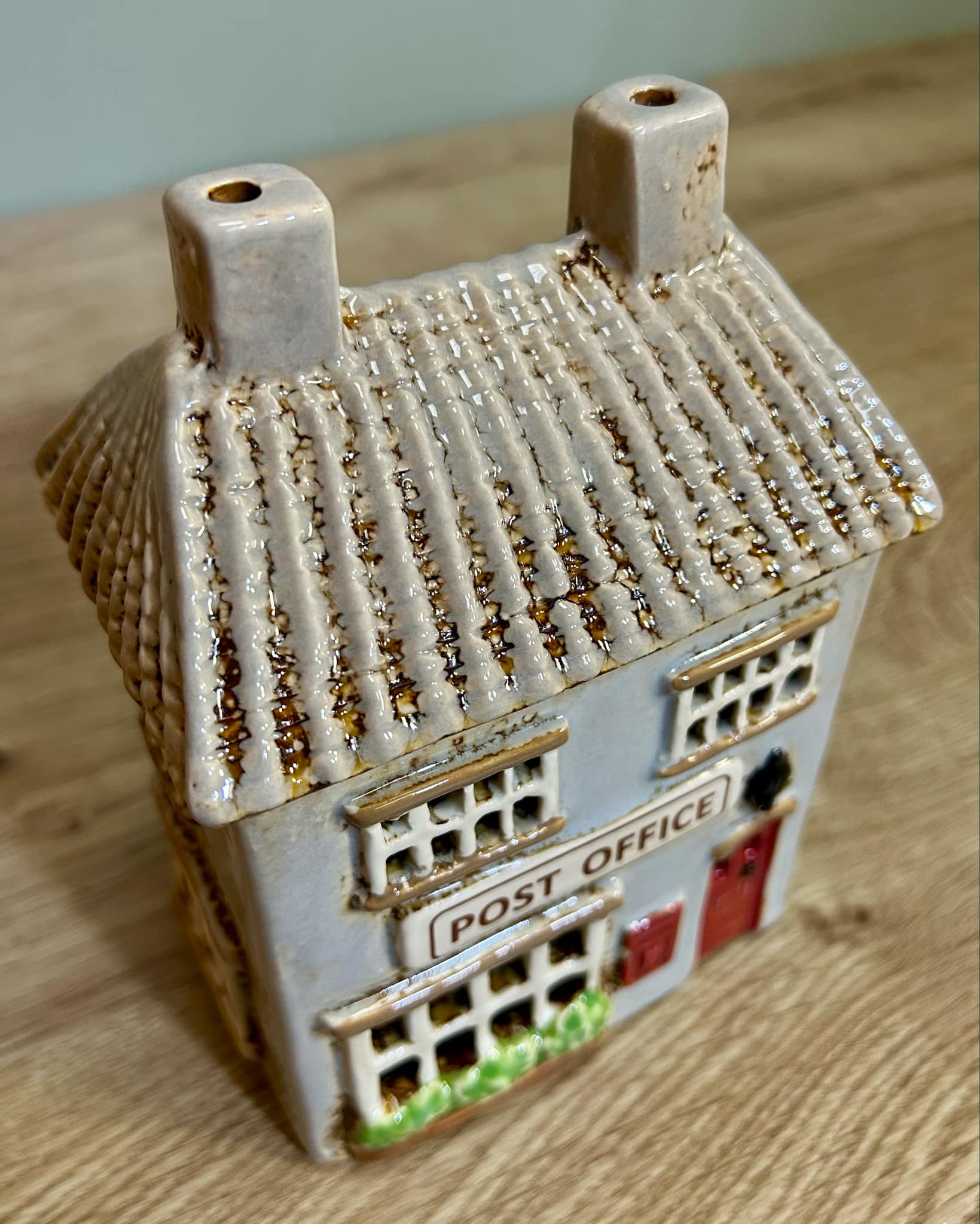 Ceramic Tealight Post Office