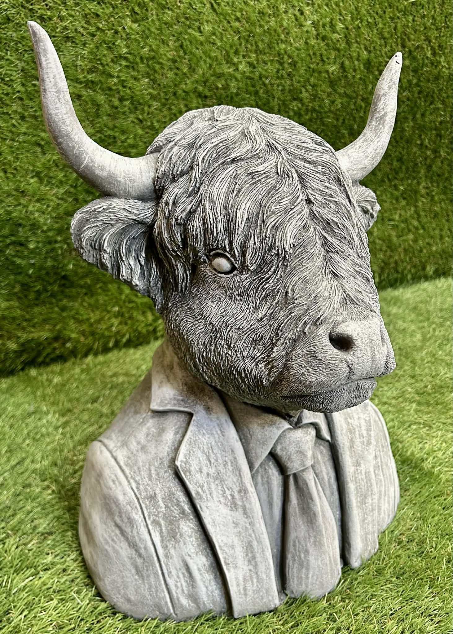 Large Highland Cow Bust