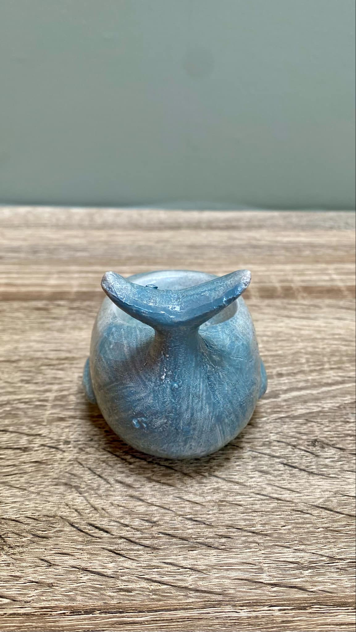 Small Whale Tealight Holder