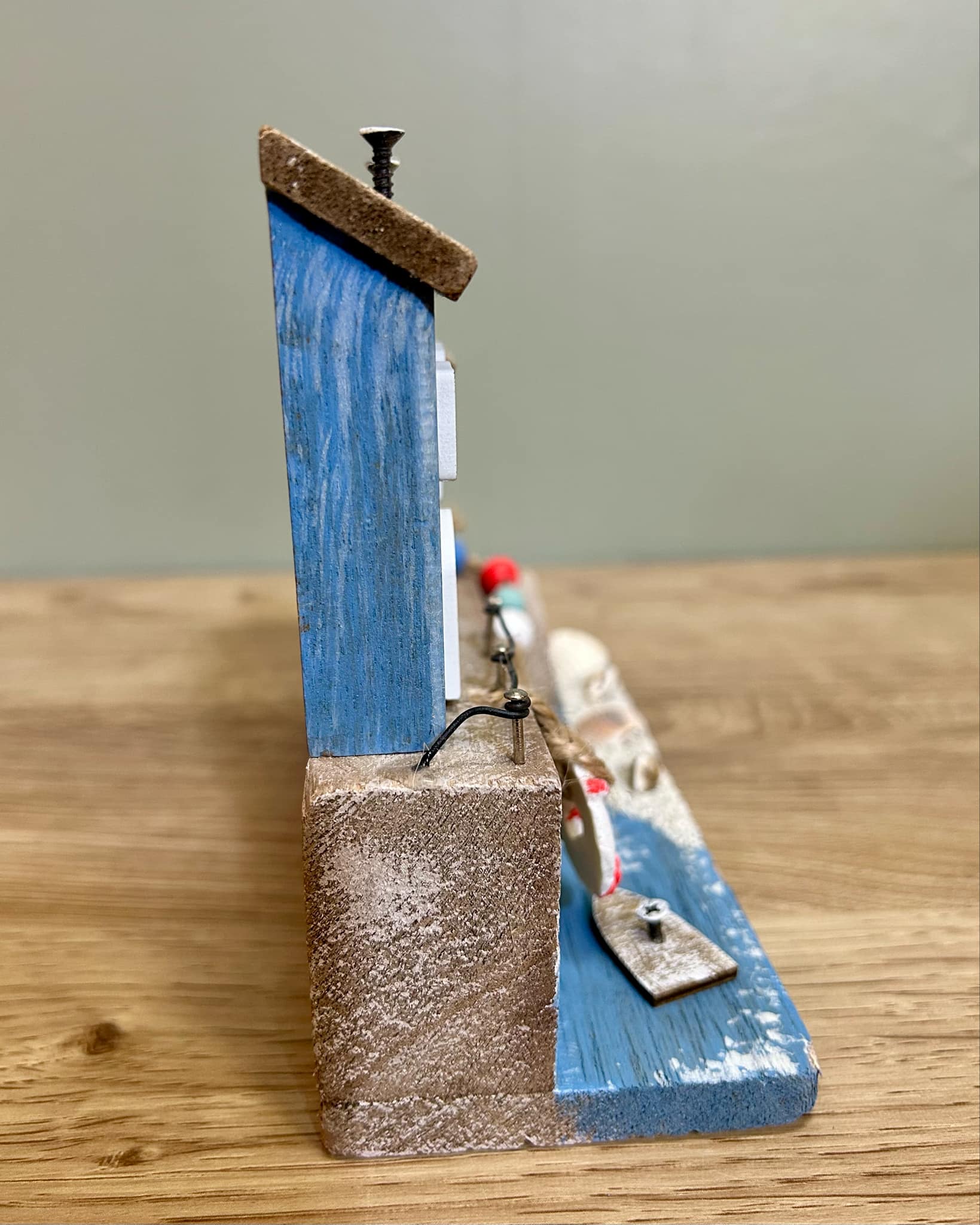 Wooden Coastal Scene