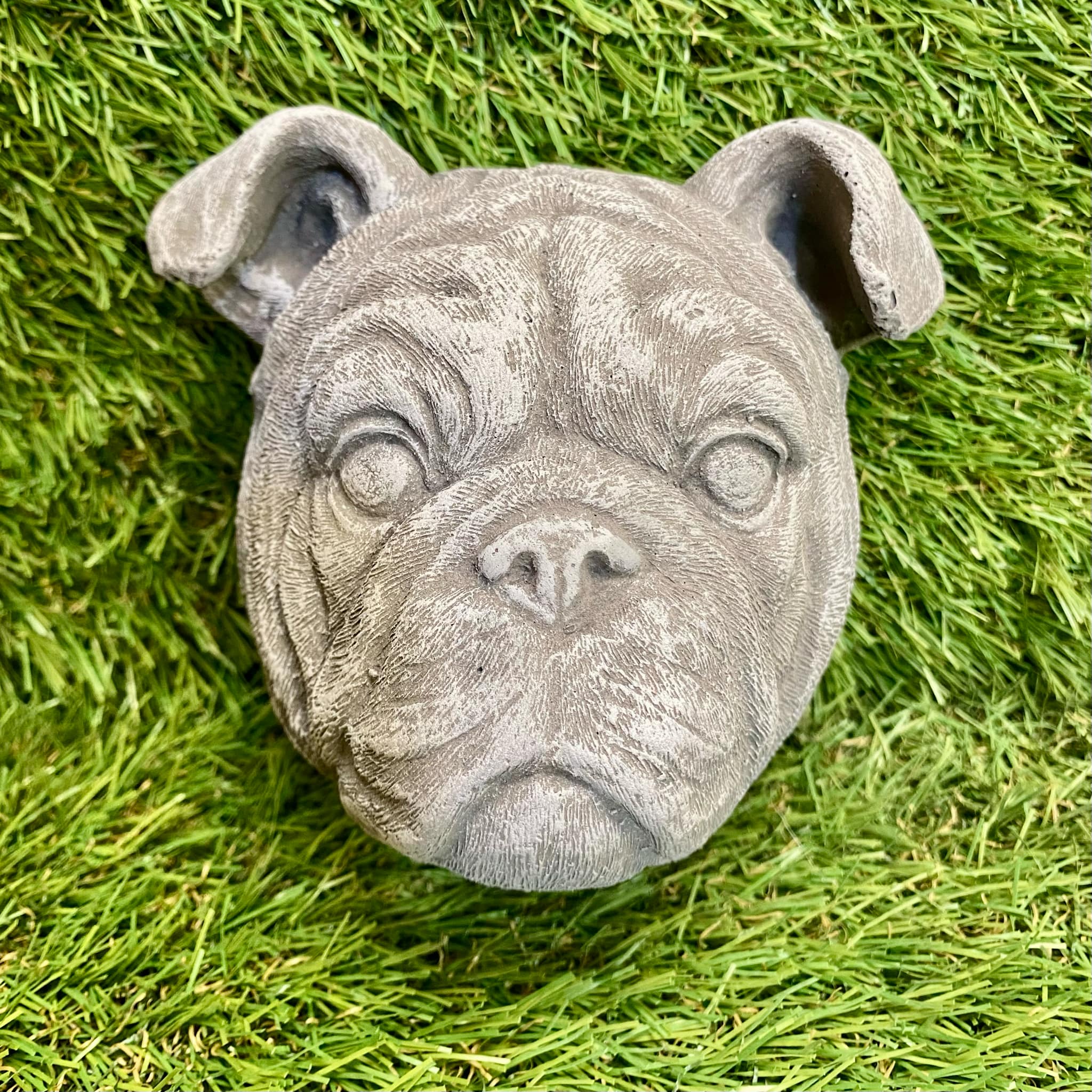 Bulldog Head Wall Plaque