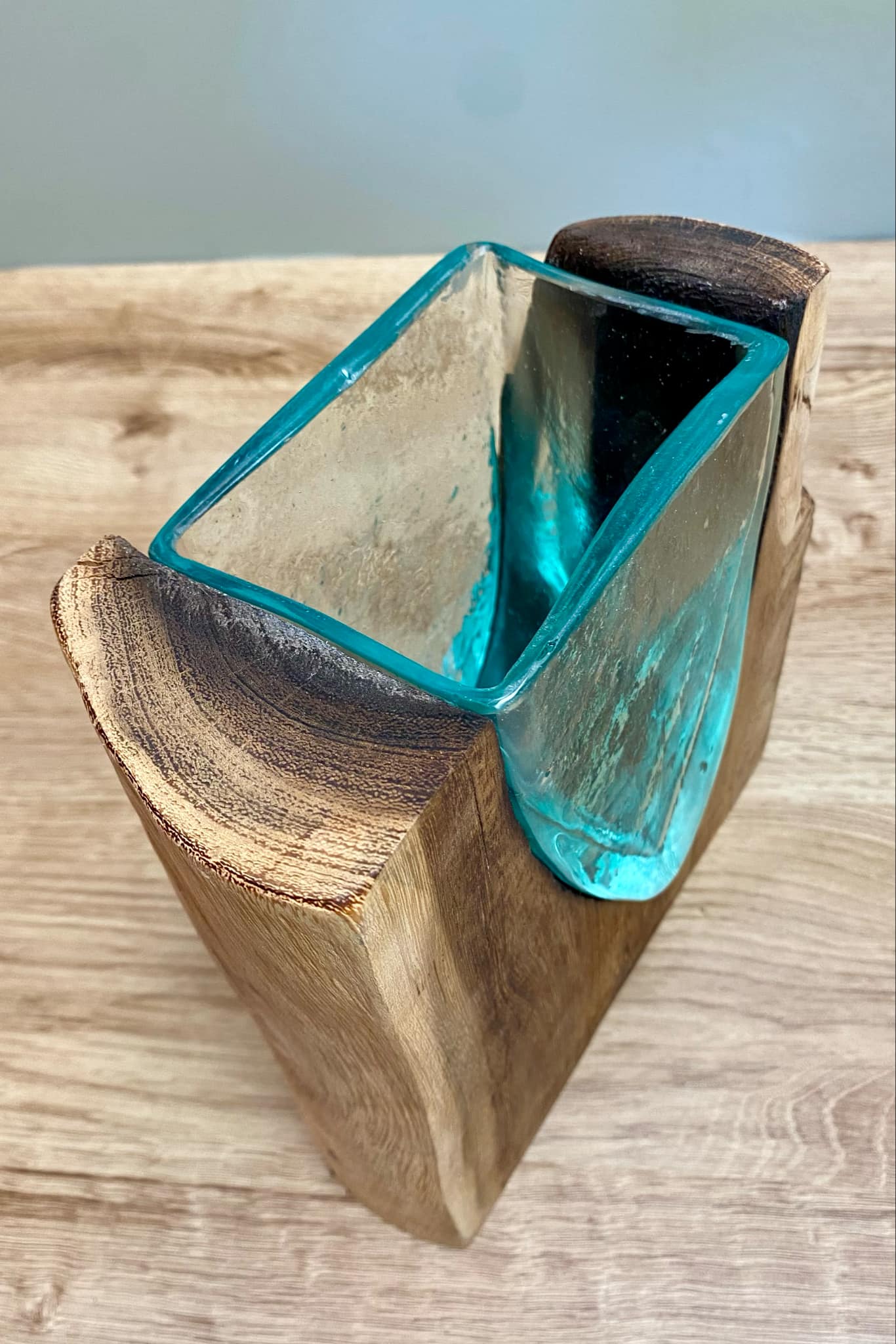 Driftwood Glass Vase