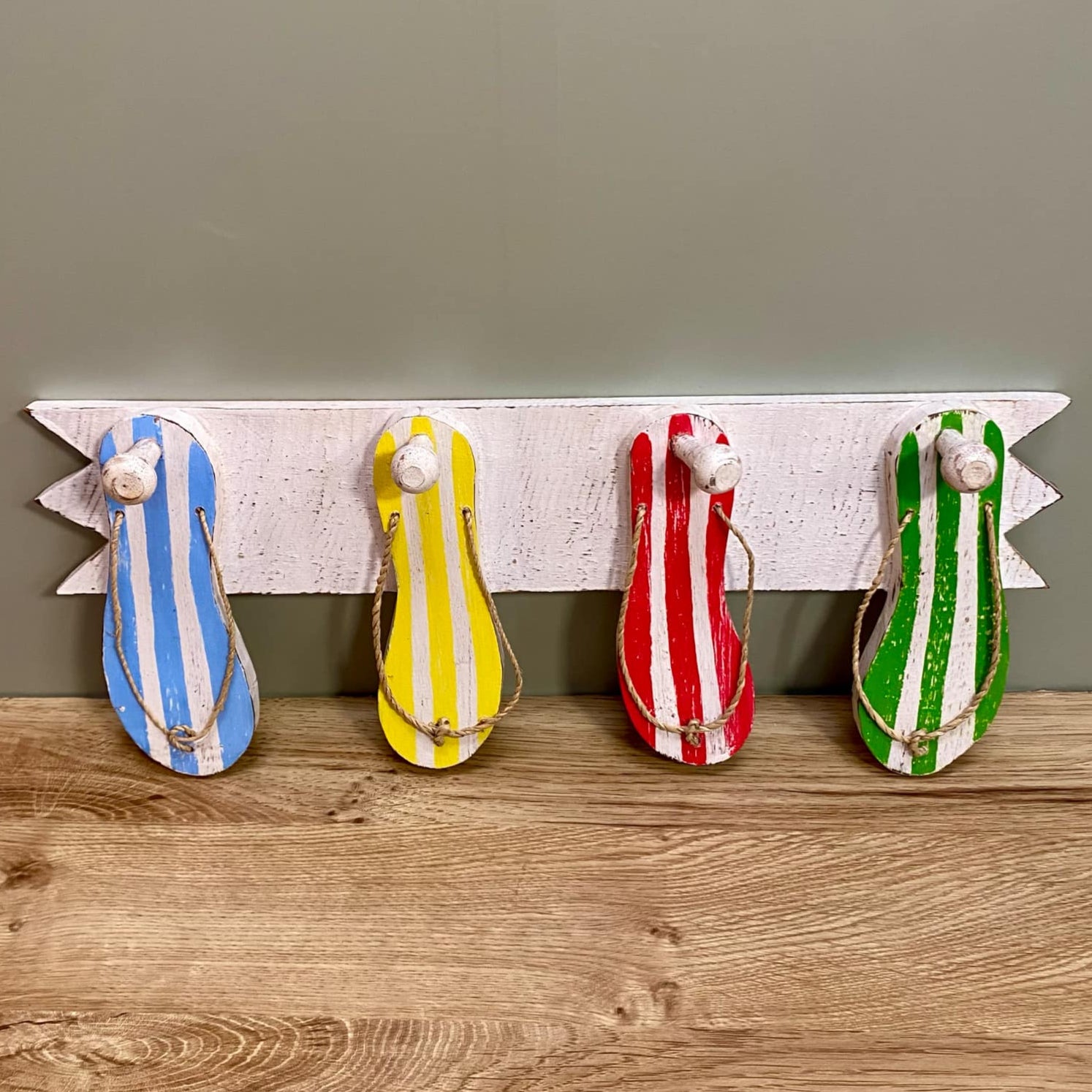 Flip Flop Coat Rack