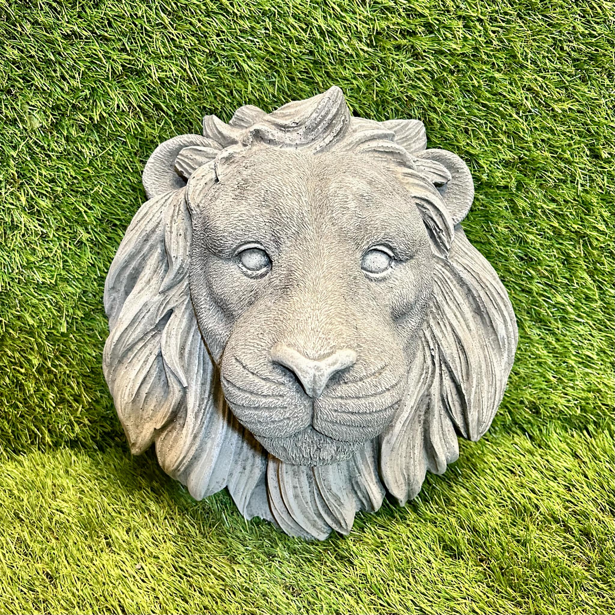 Lion Head Plaque
