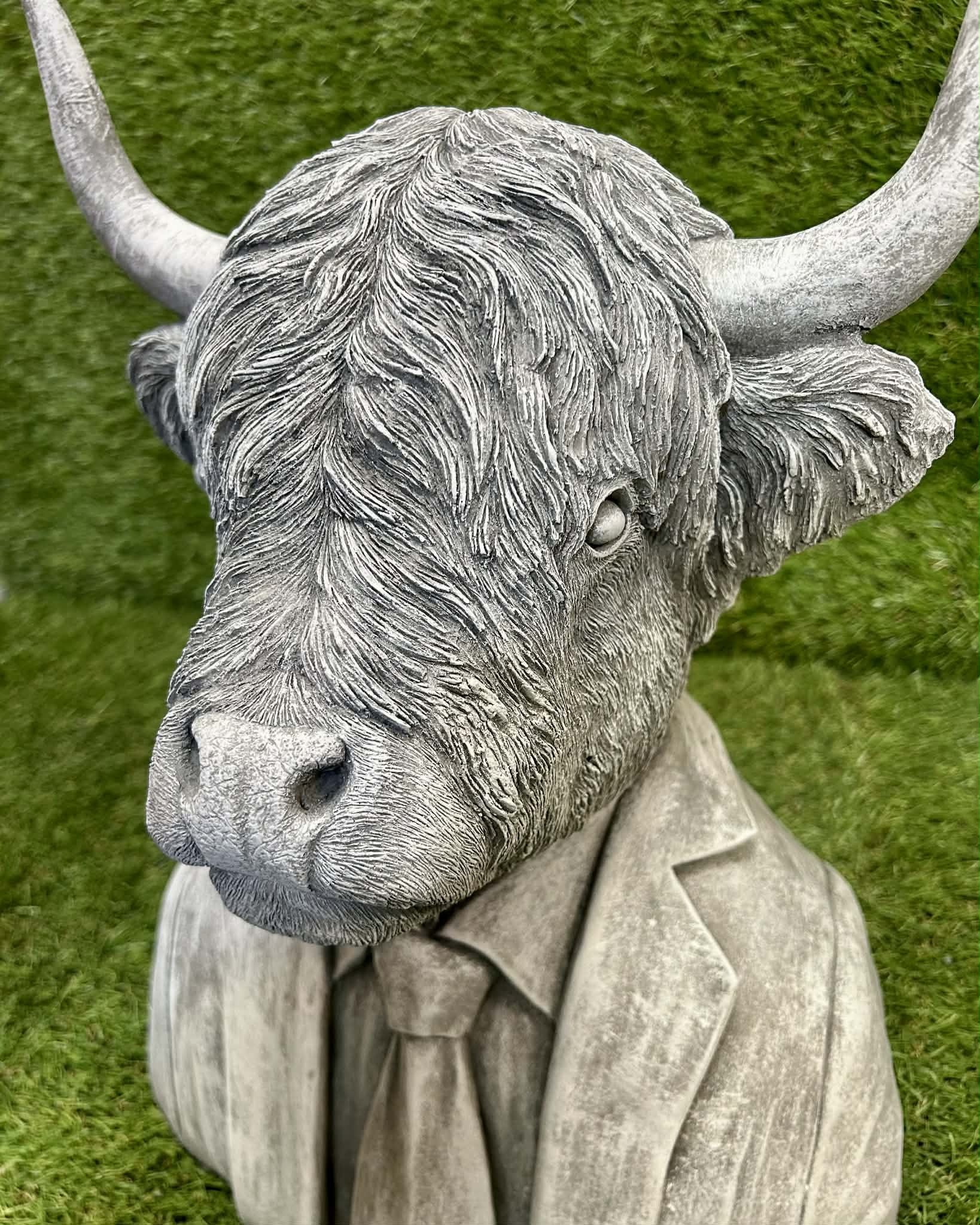 Large Highland Cow Bust