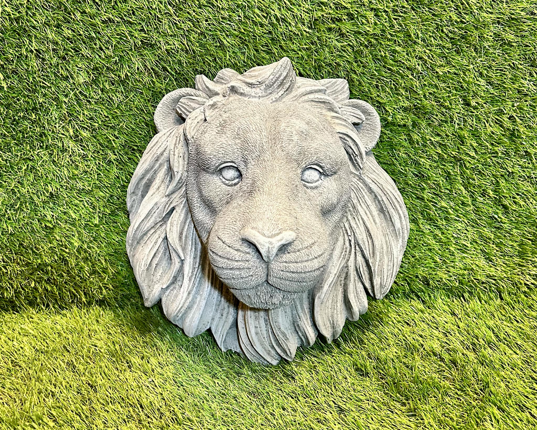 Lion Head Plaque