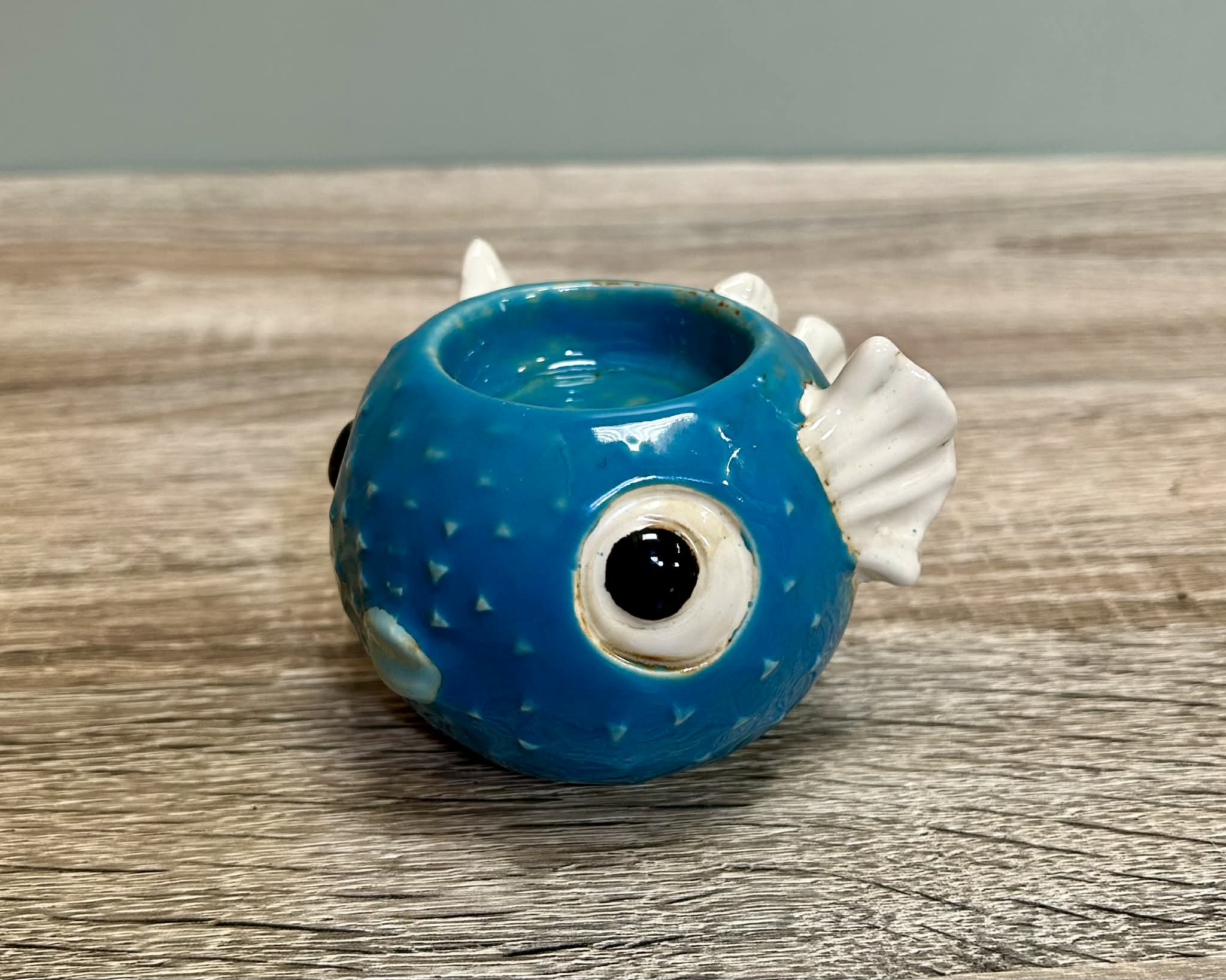 Small Pufferfish Tealight Holder