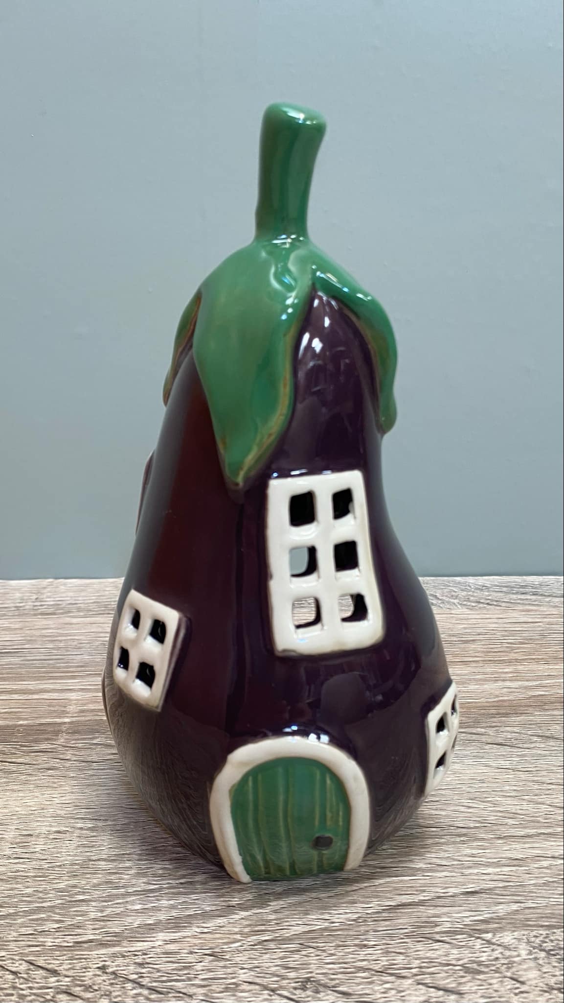 Aubergine Tealight House