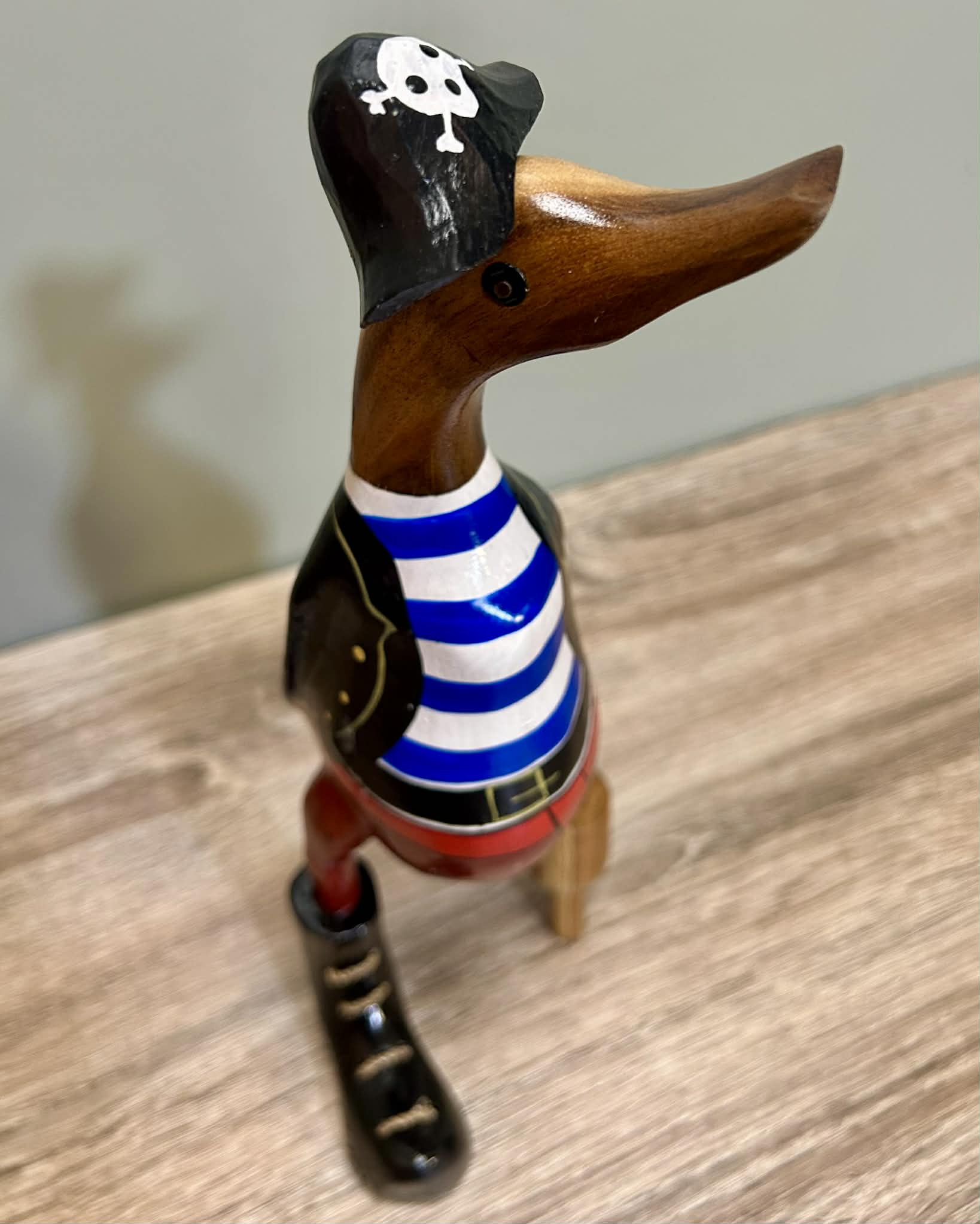 Wooden Duck Pirate