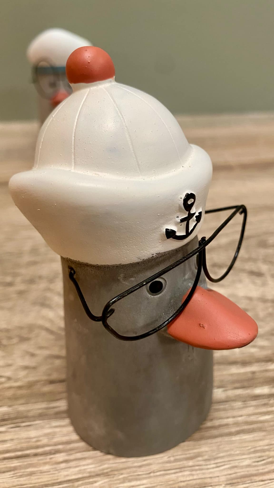 Concrete Seagull Sailors