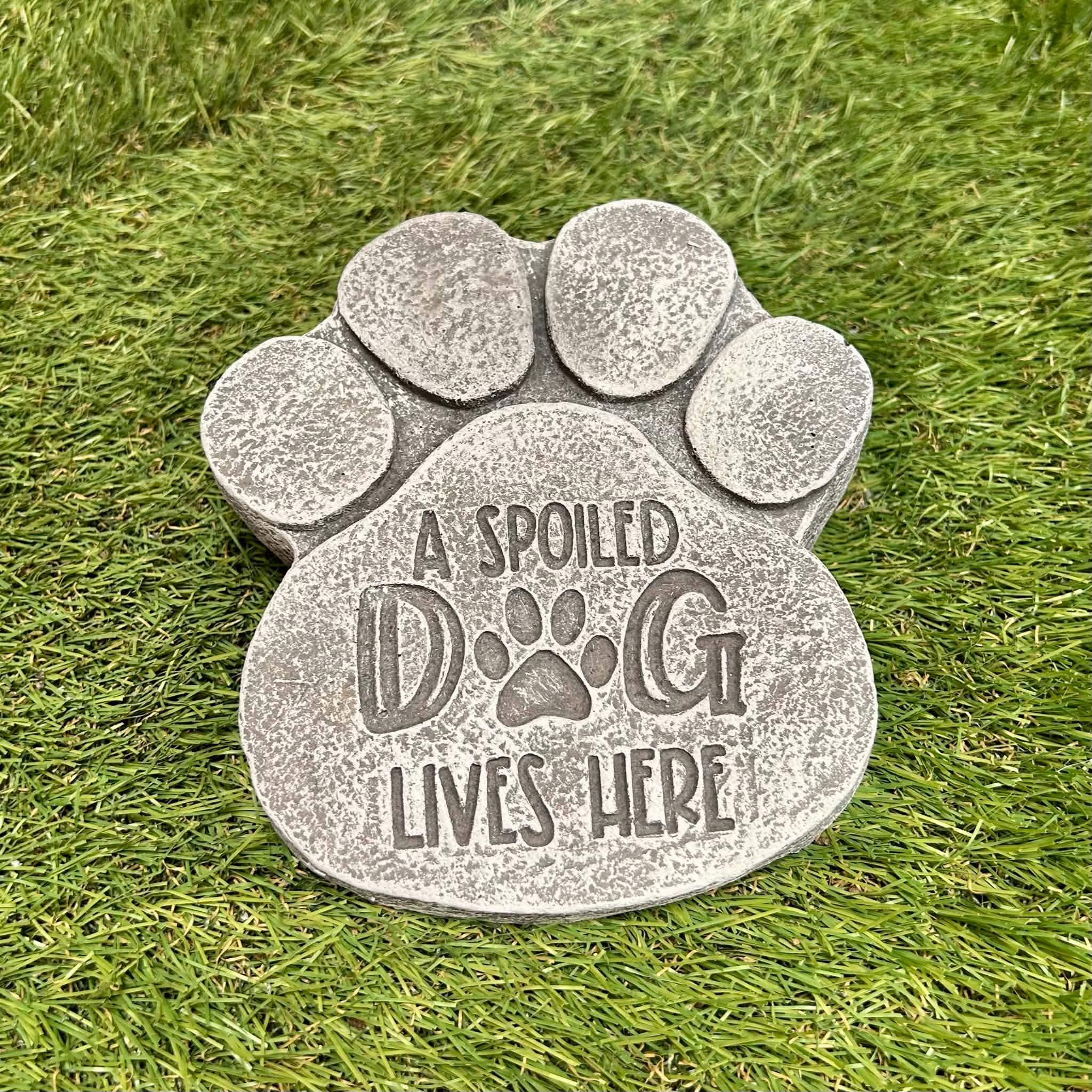 Paw Sign A Spoiled Dog Lives Here