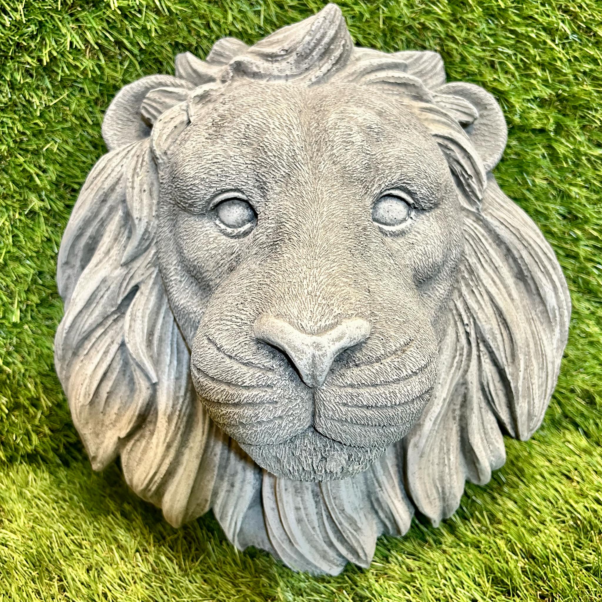 Lion Head Plaque