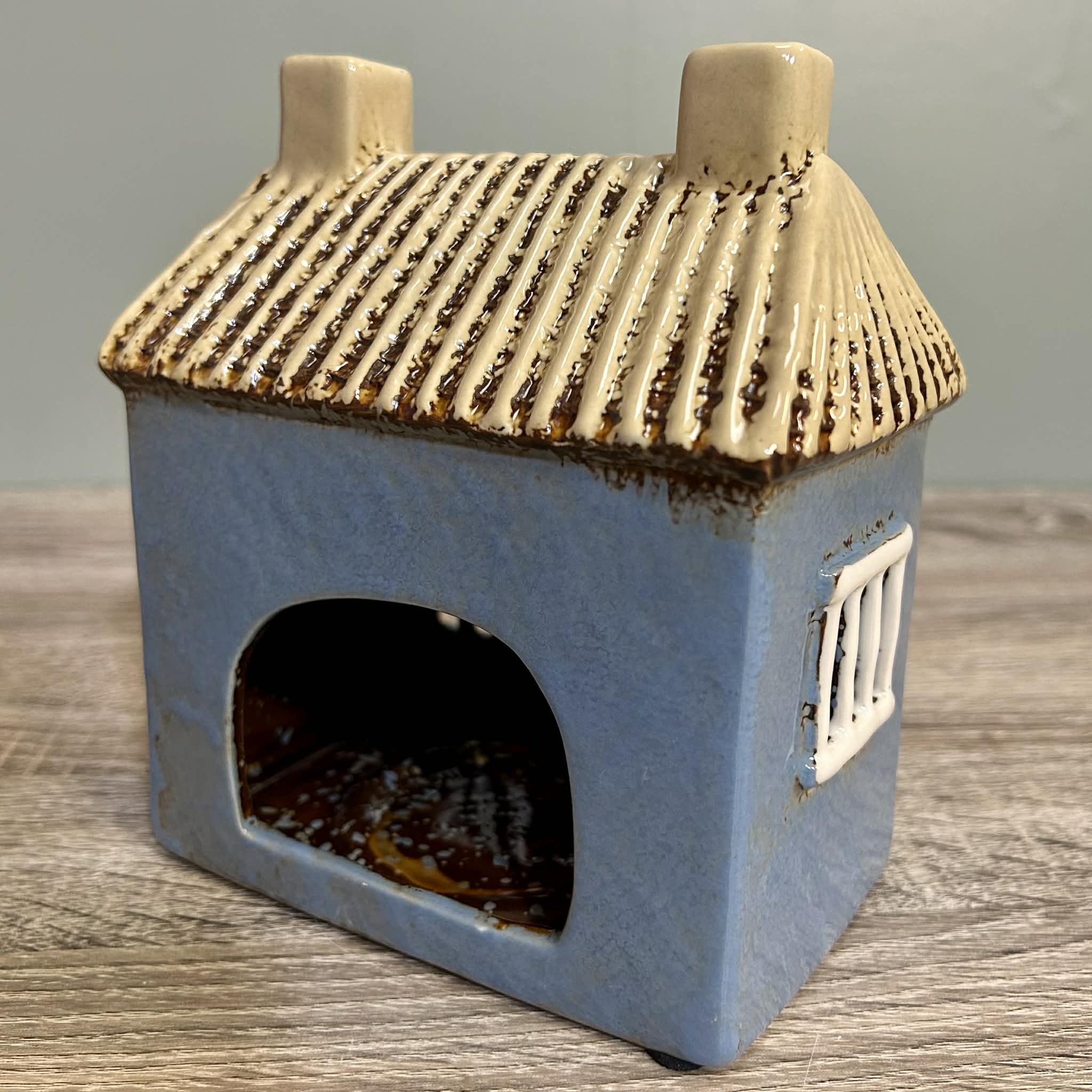 Ceramic Tealight Fish And Chip Shop