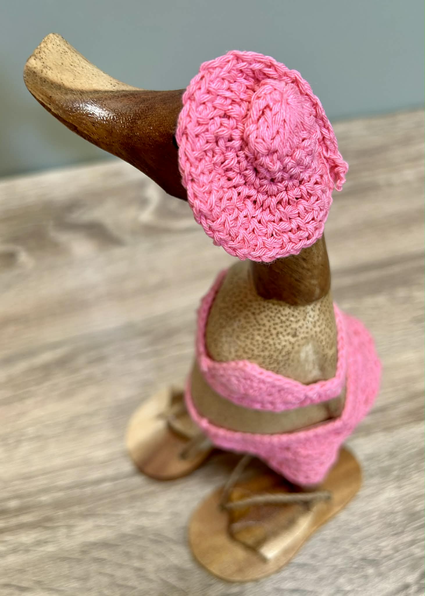 Wooden Duck Knitted Bikini