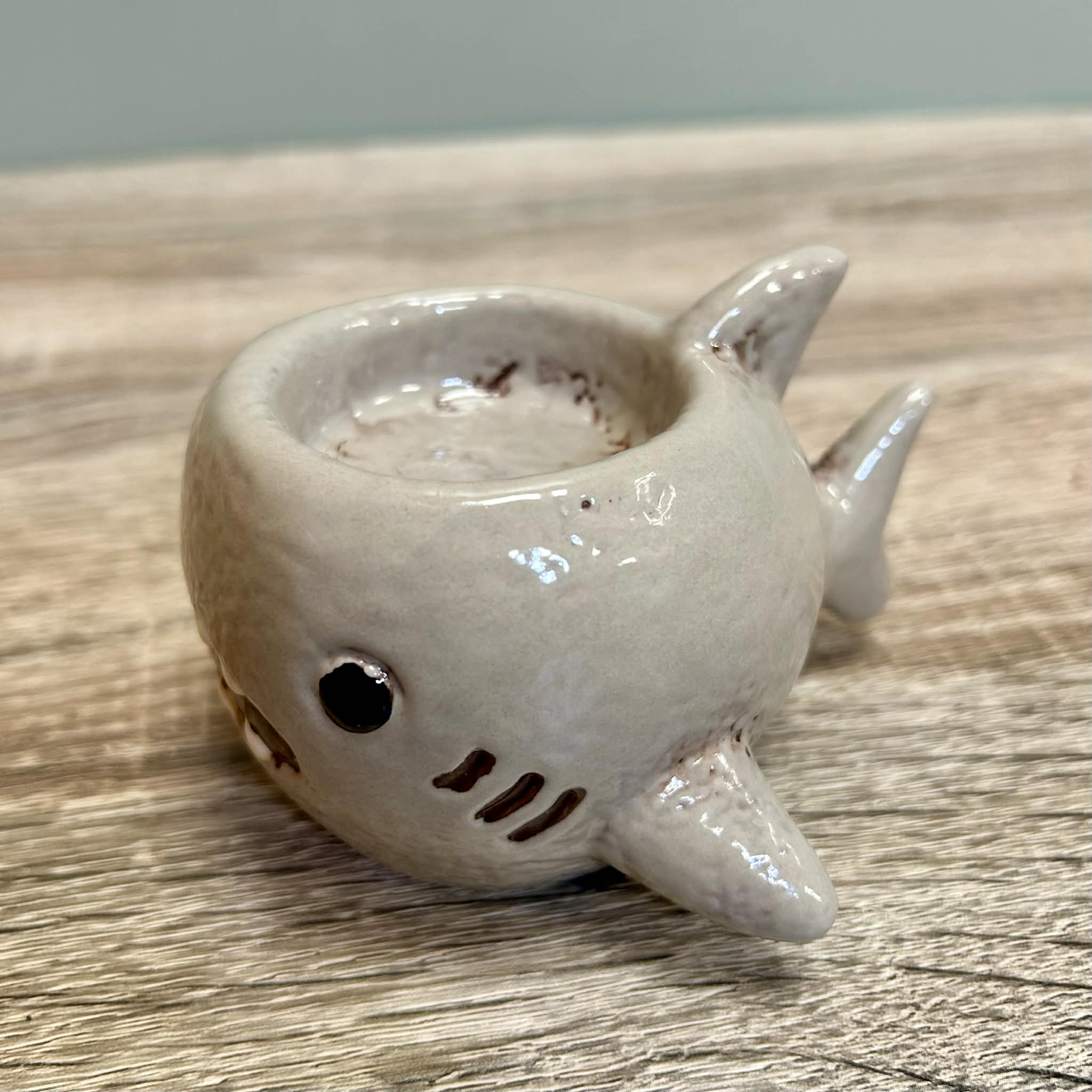 Small Shark Tealight Holder