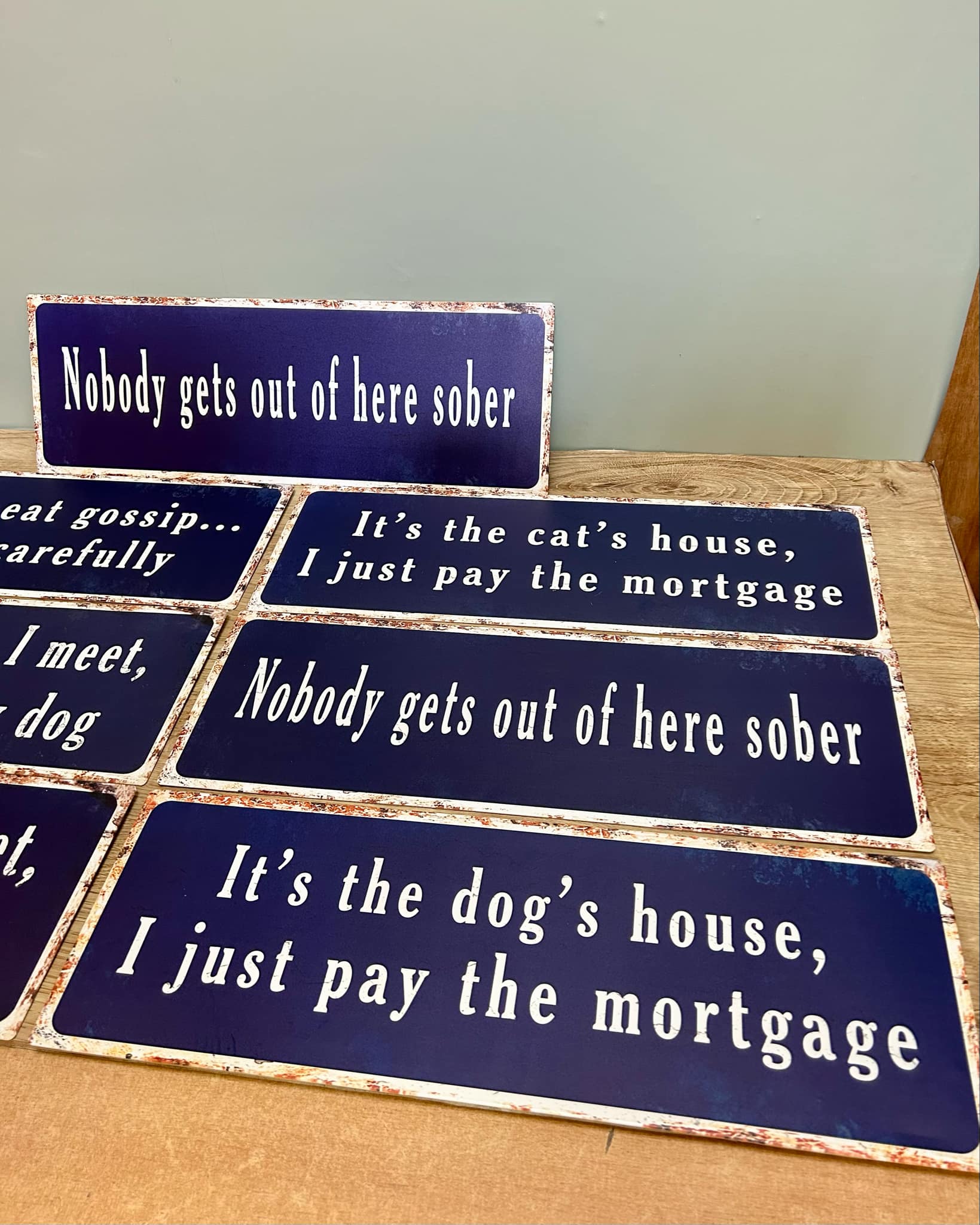 Hilarious Signs - Variations