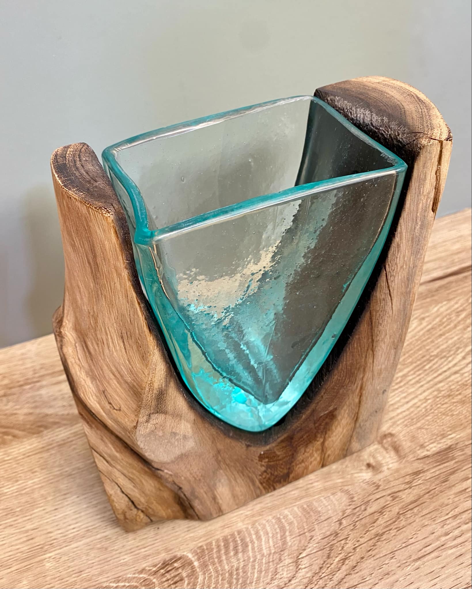 Driftwood Glass Vase