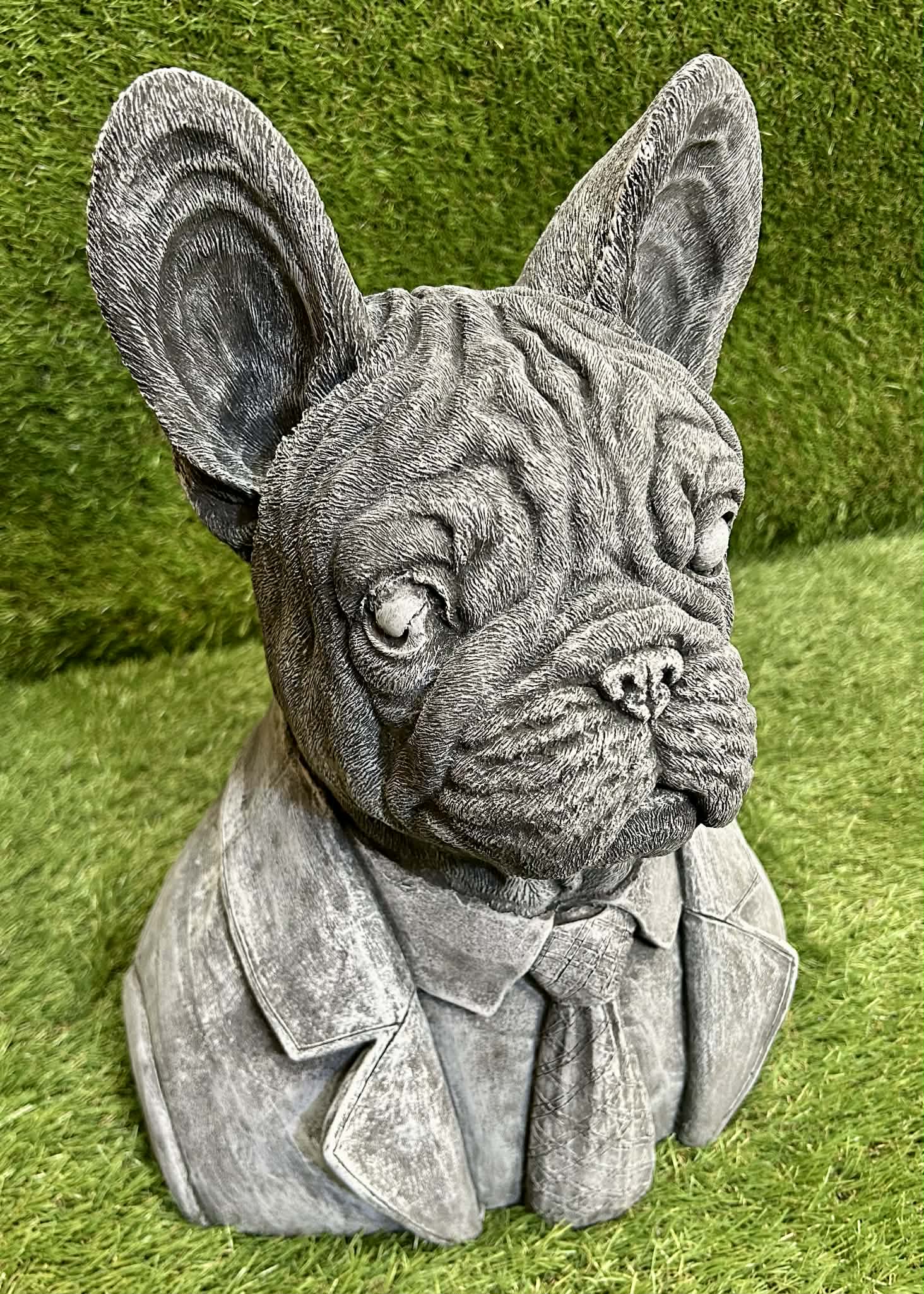 Large French Bulldog Bust