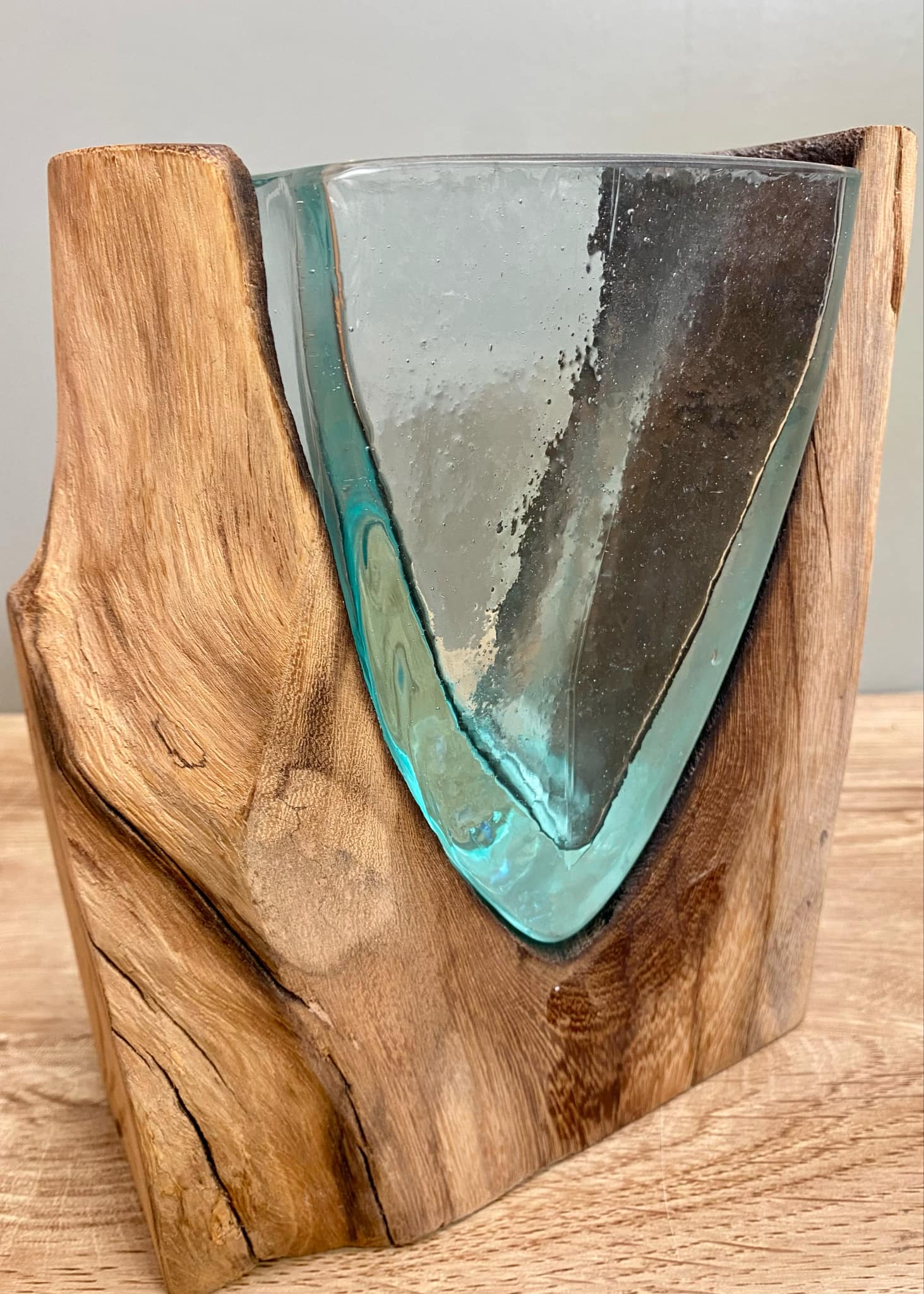 Driftwood Glass Vase