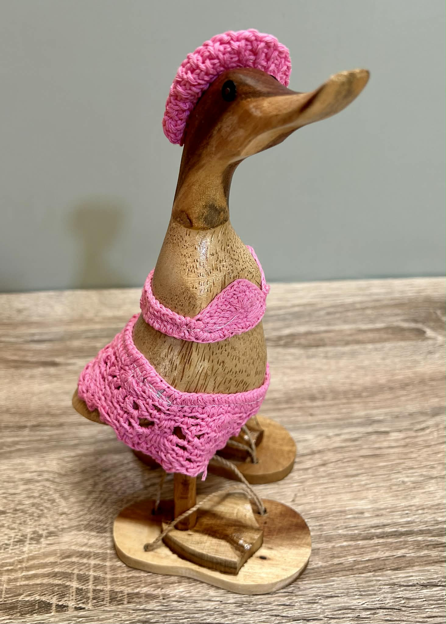 Wooden Duck Knitted Bikini