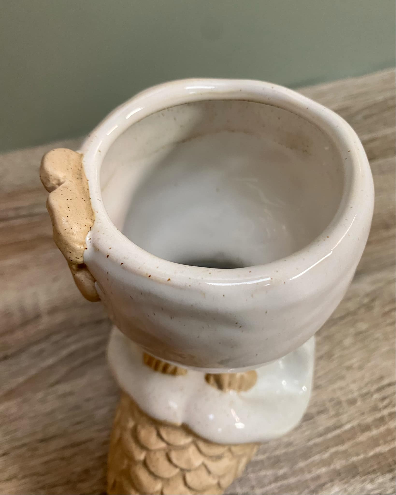 Sitting Mermaid Planter