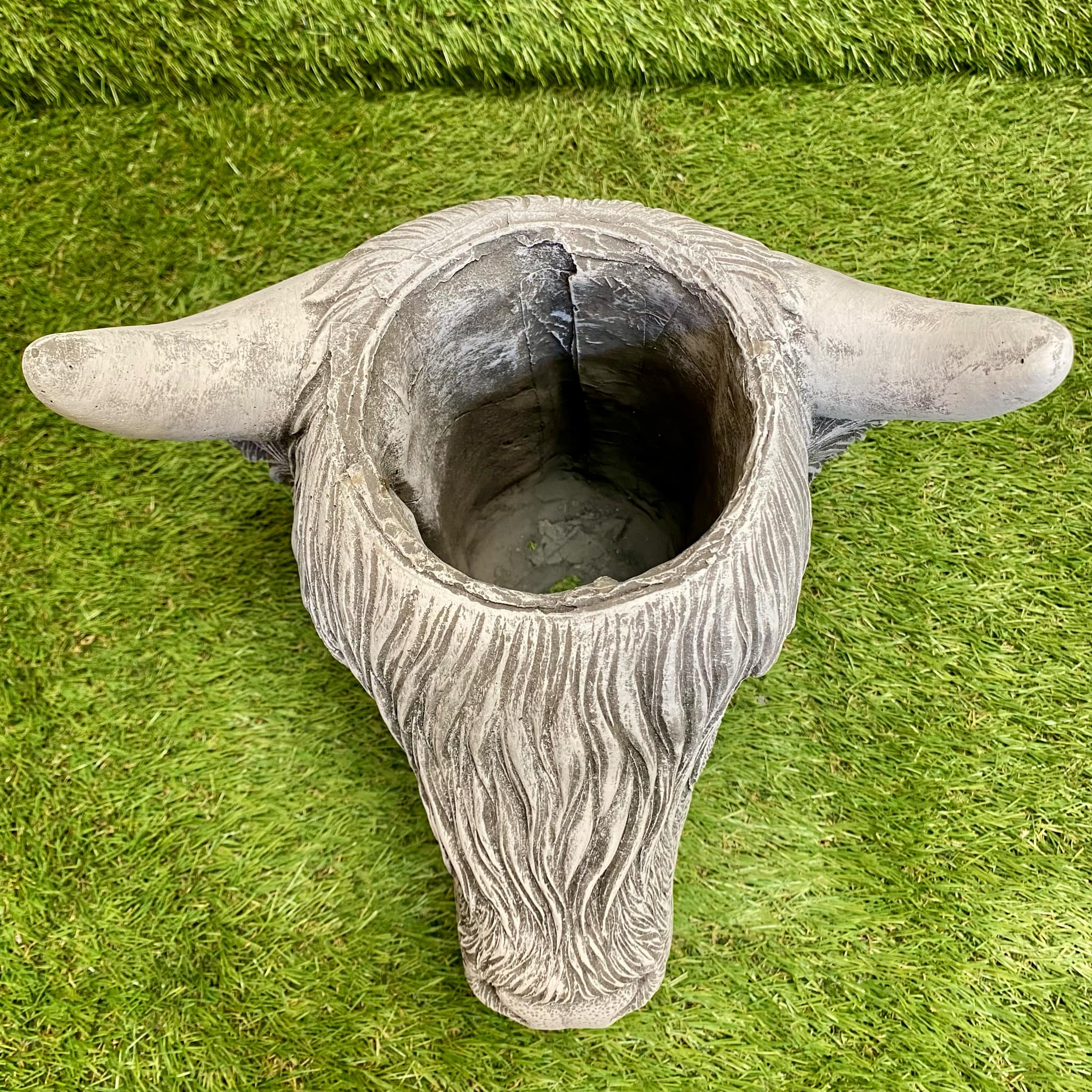 Highland Cow Head Planter