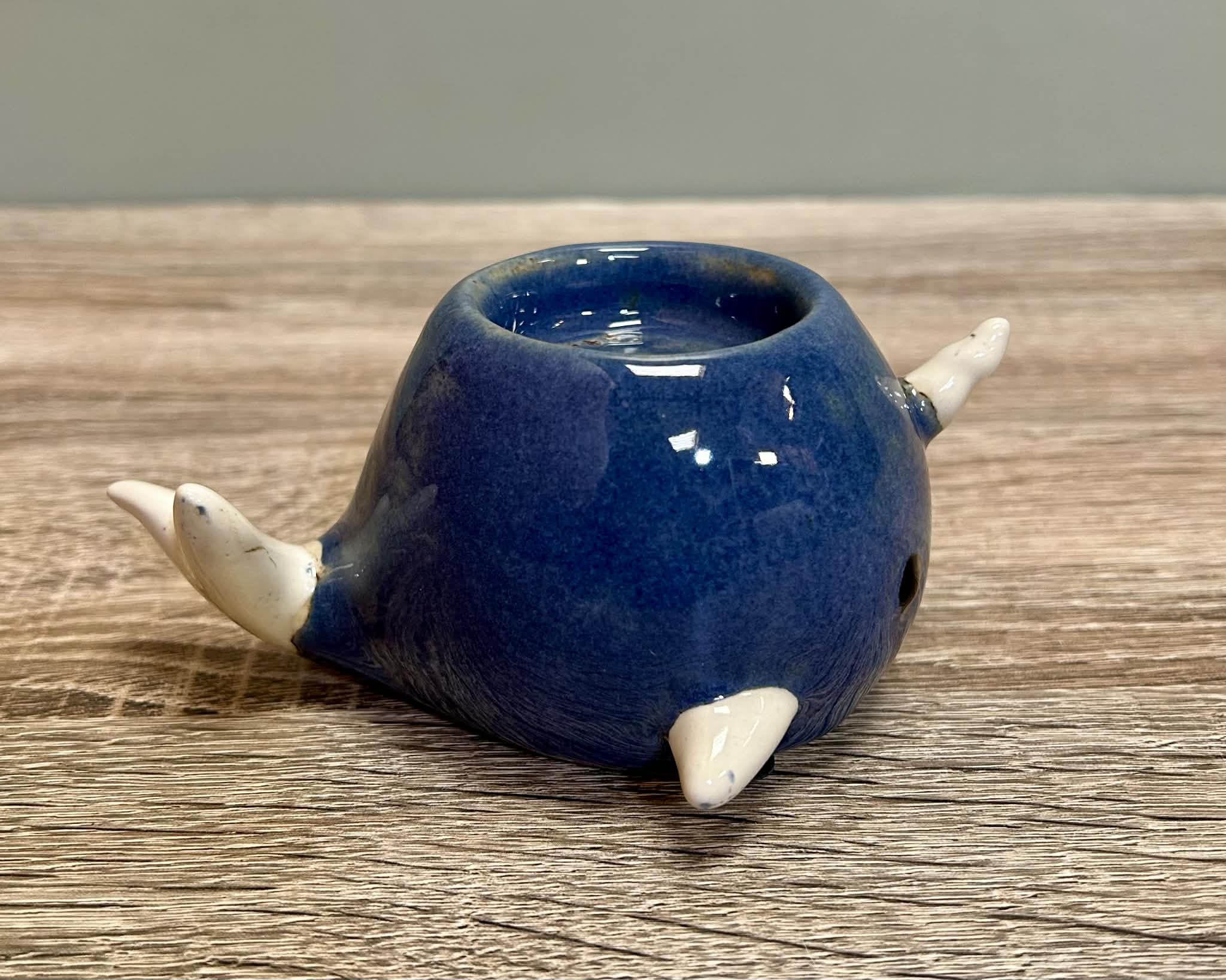 Small Narwhal Tealight Holder