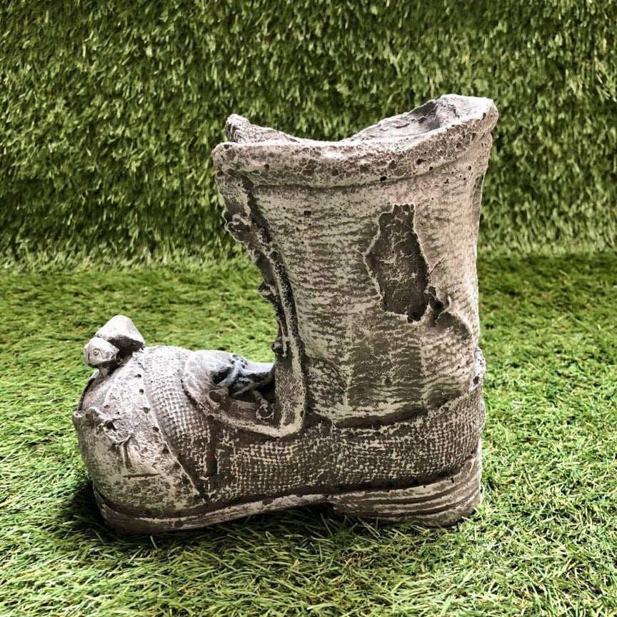 Concrete Rustic Style Old BOOT