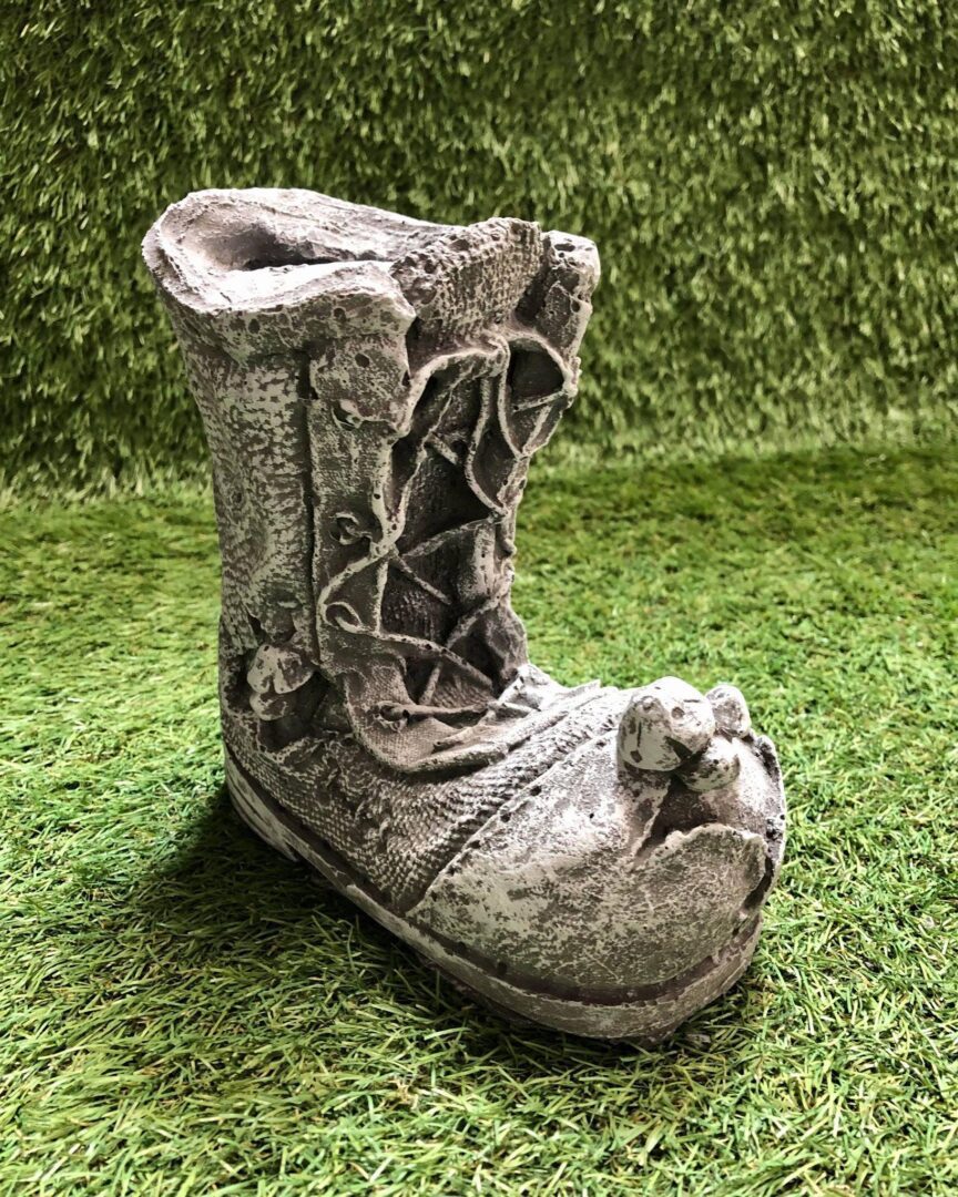 Concrete Rustic Style Old BOOT