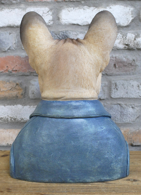 Large Frenchie Dog Bust