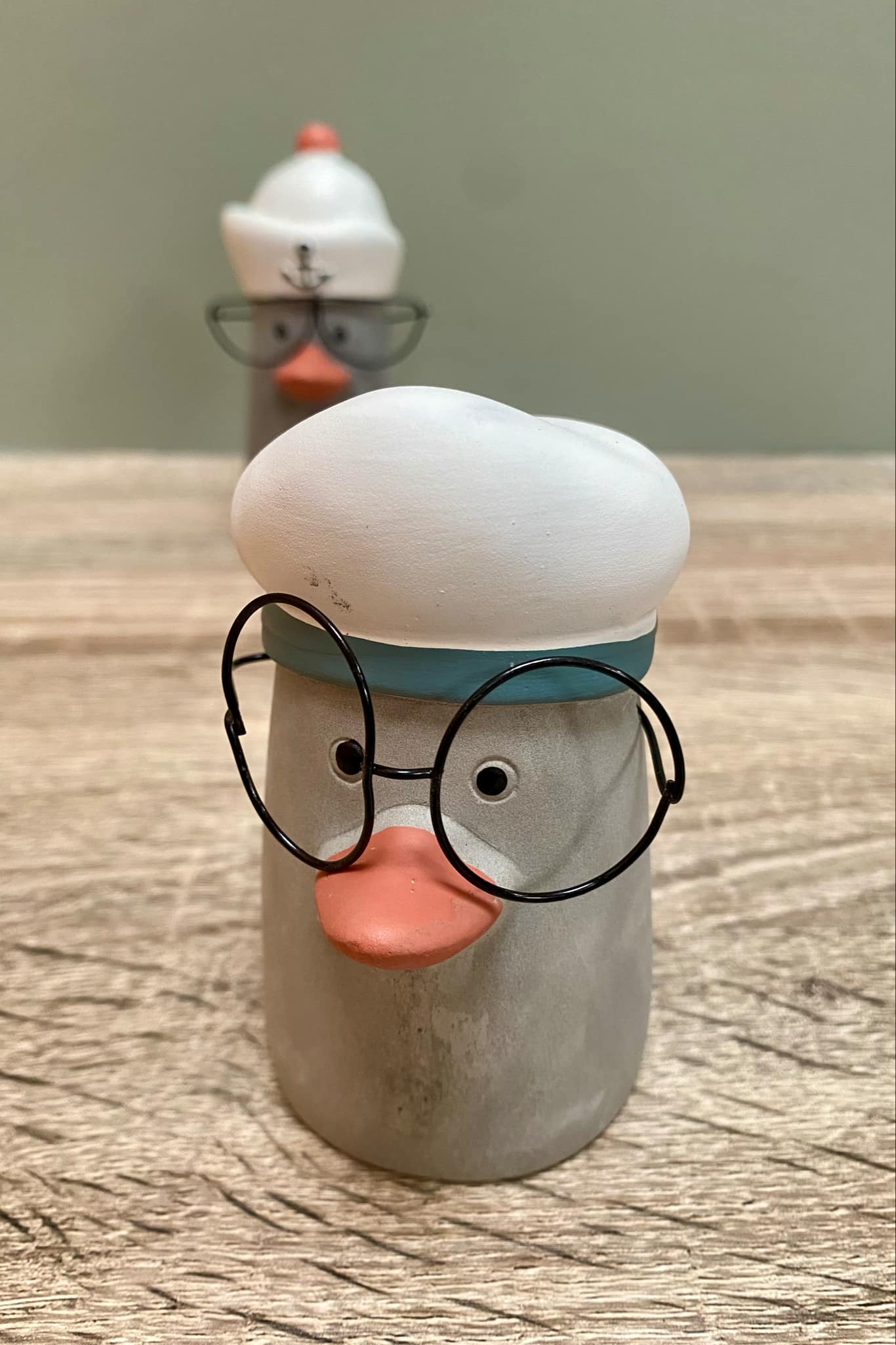 Concrete Seagull Sailors