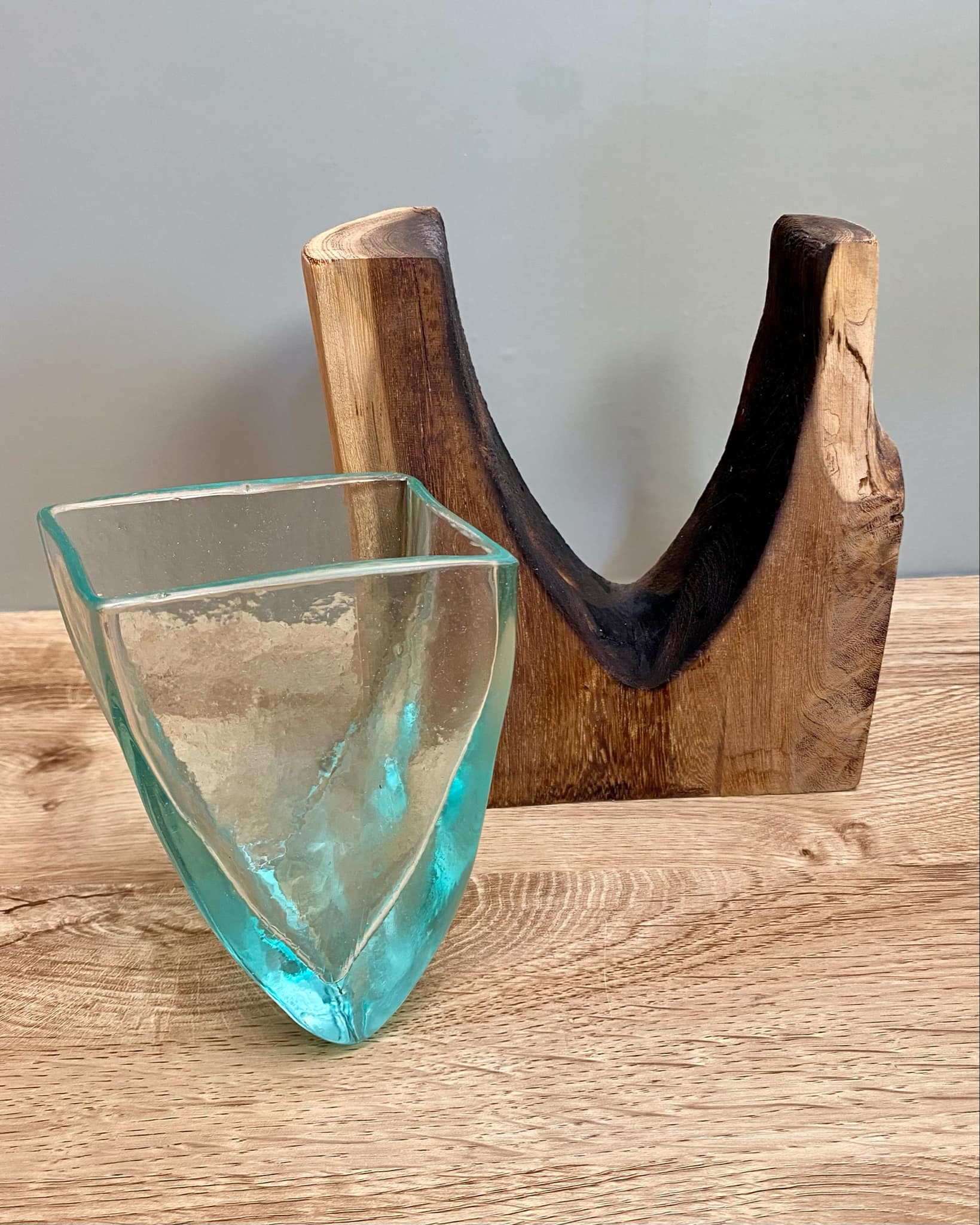 Driftwood Glass Vase