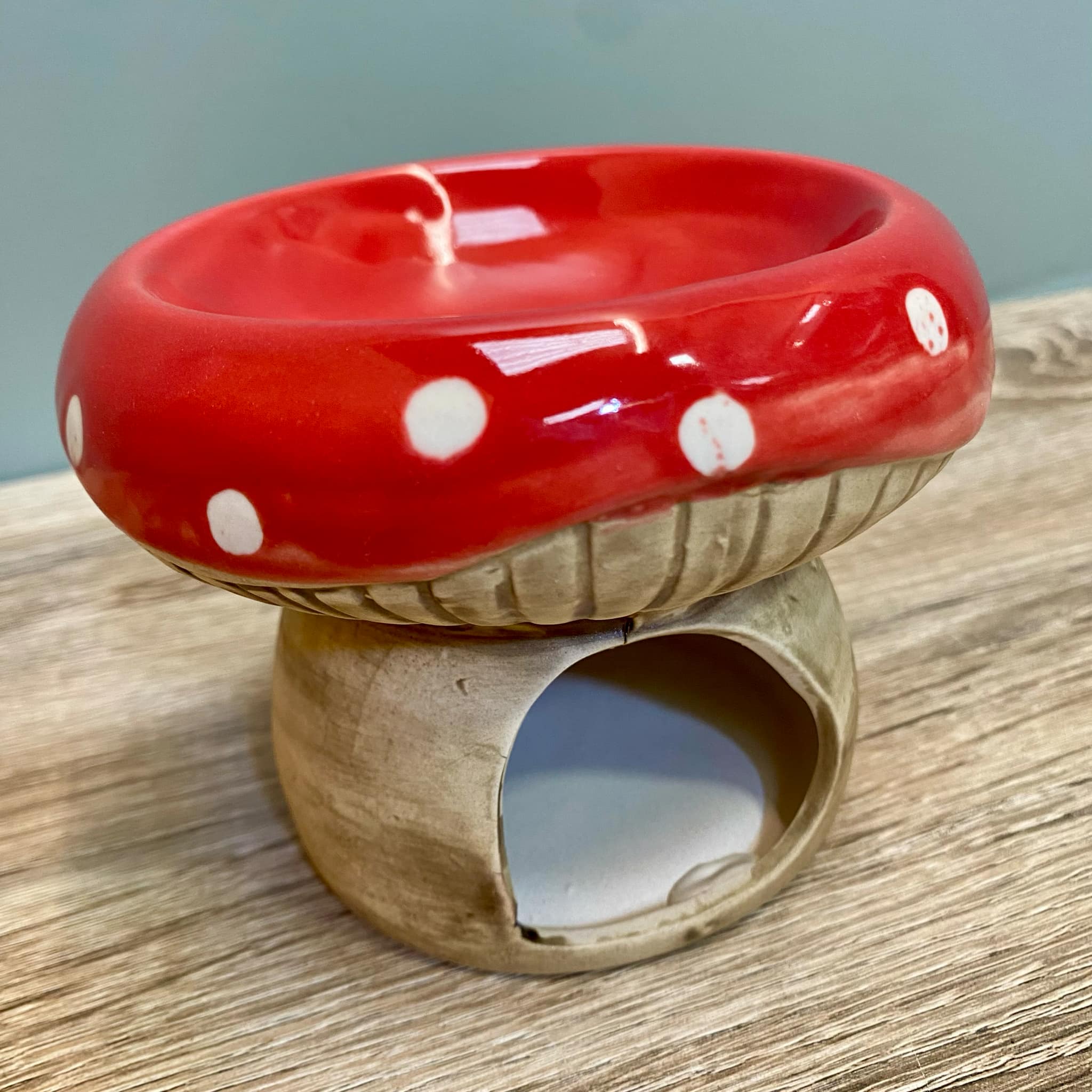 Ceramic Toadstool Wax Melt Burner