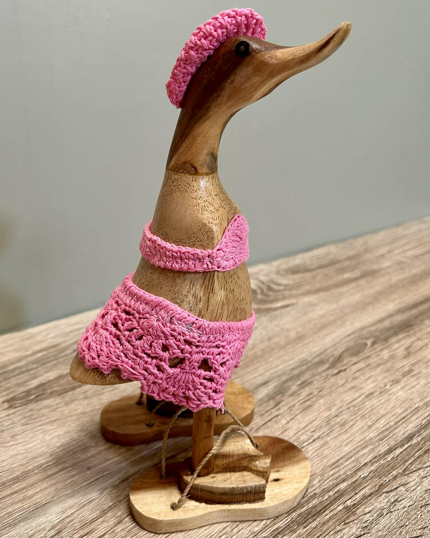 Wooden Duck Knitted Bikini