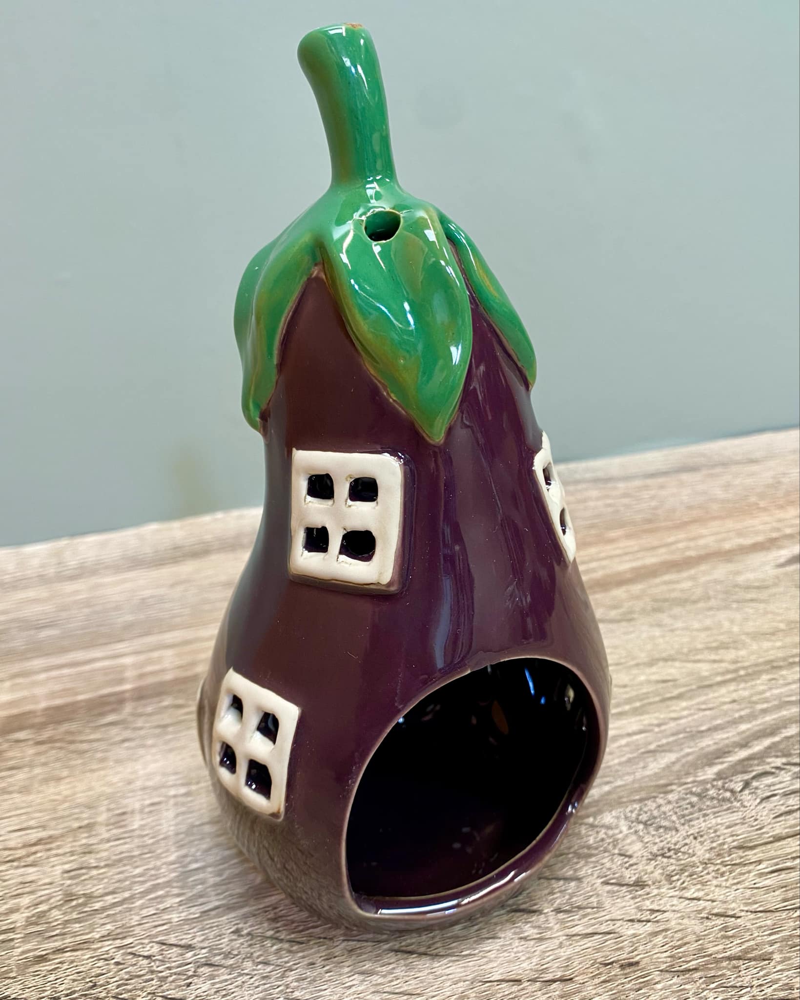 Aubergine Tealight House