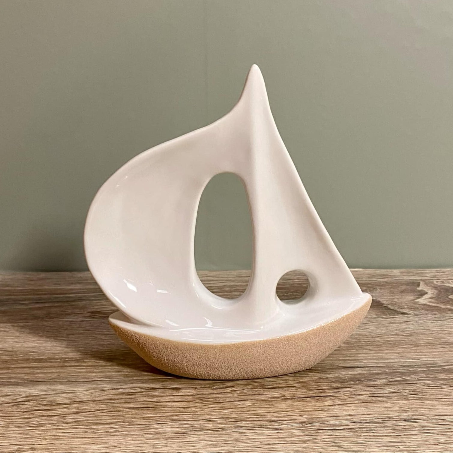 Ceramic Sailing Boat